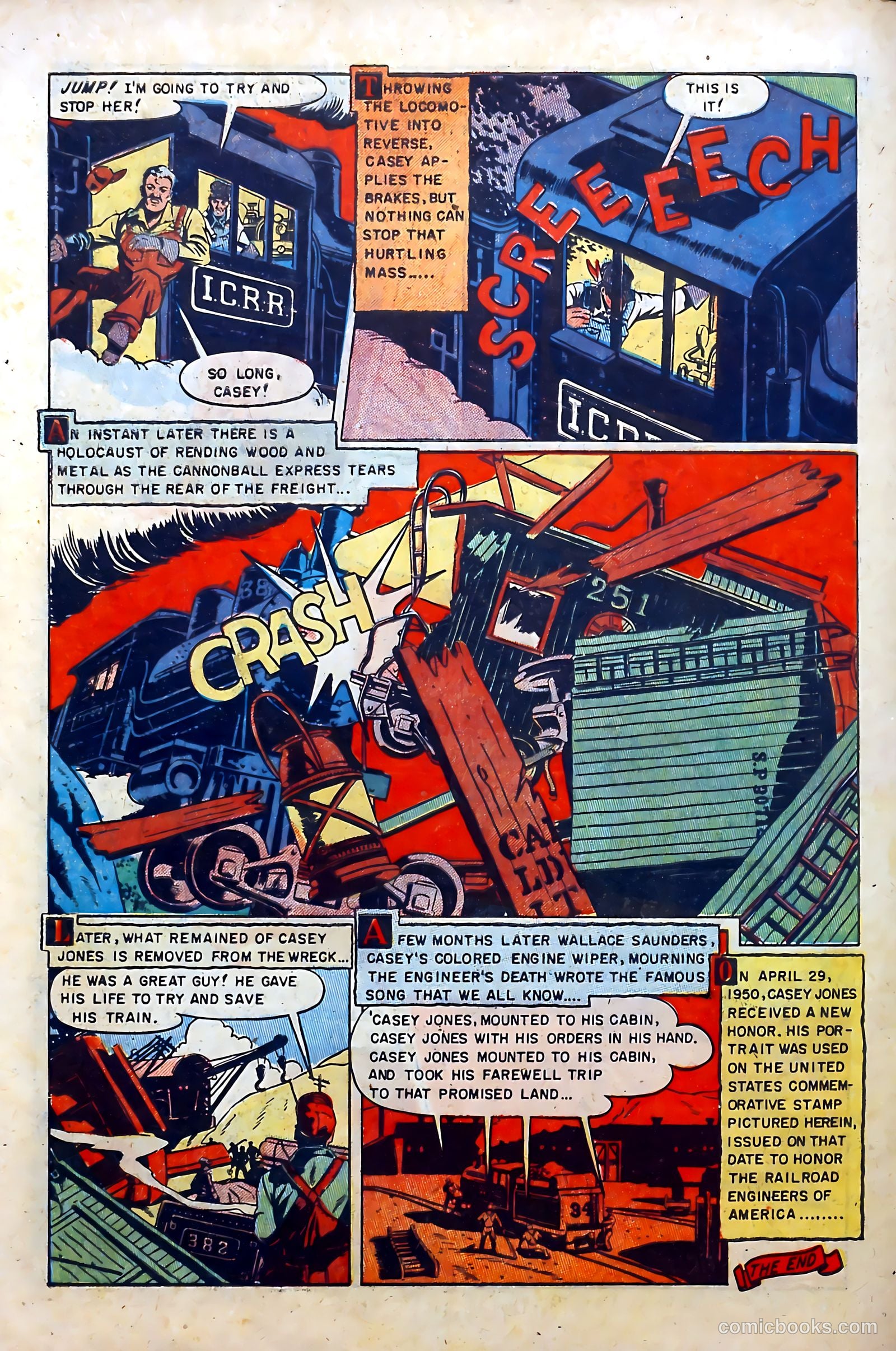 Stamps Comics #3 (1952) — page 34 of 38