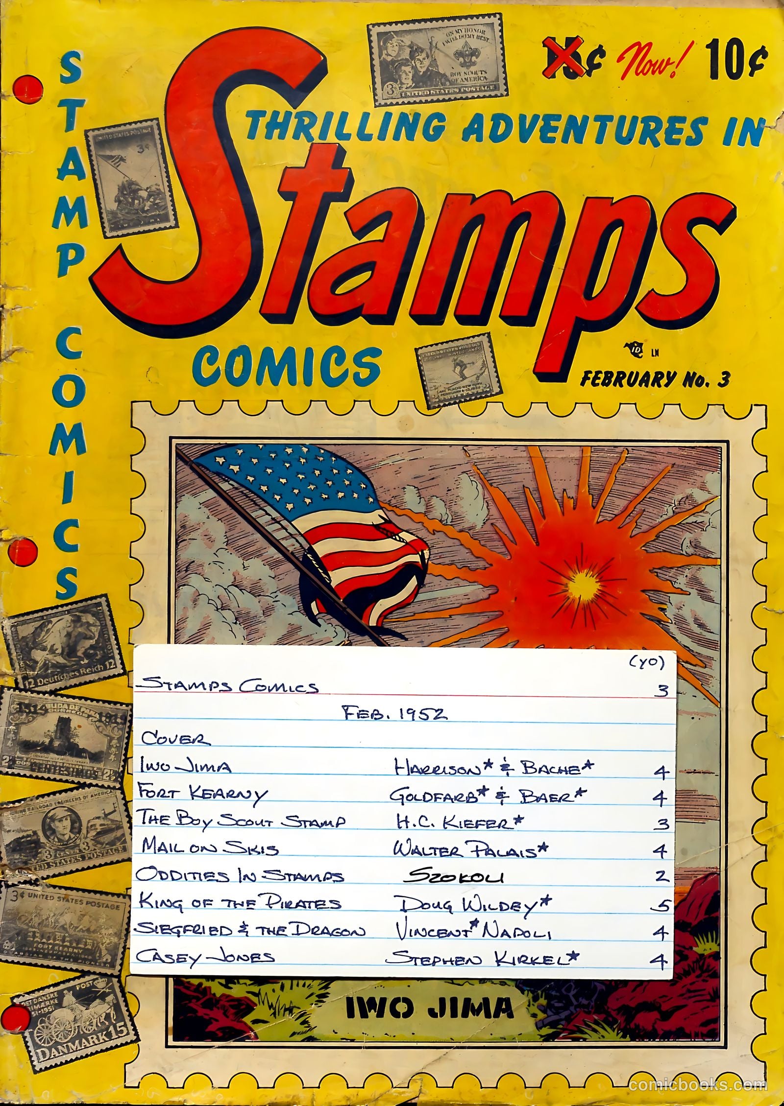 Stamps Comics #3 (1952) — page 37 of 38