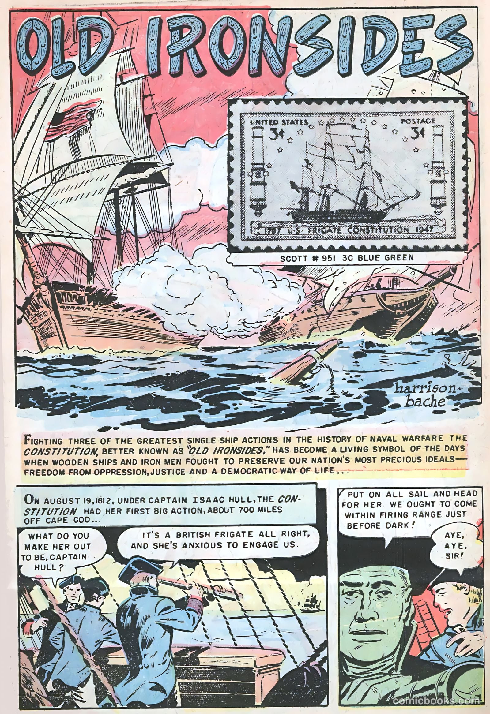 Stamps Comics #4 (1952) — page 7 of 36