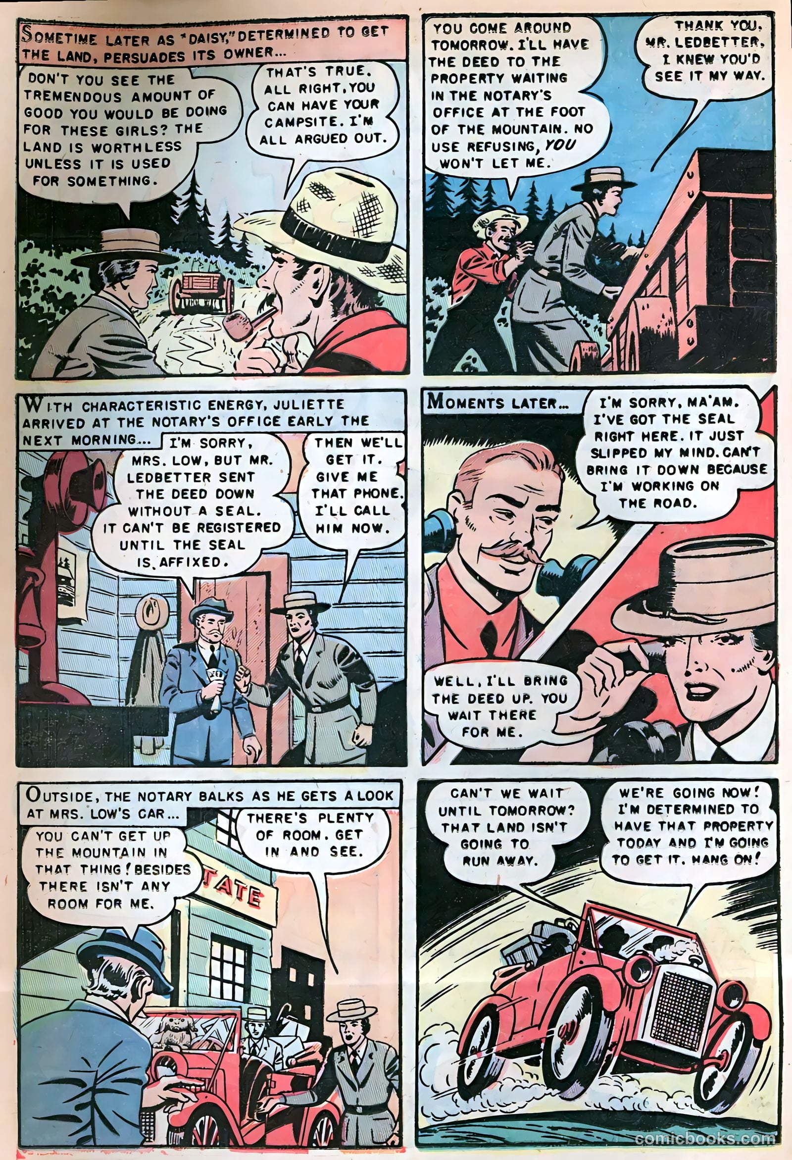 Stamps Comics #4 (1952) — page 16 of 36