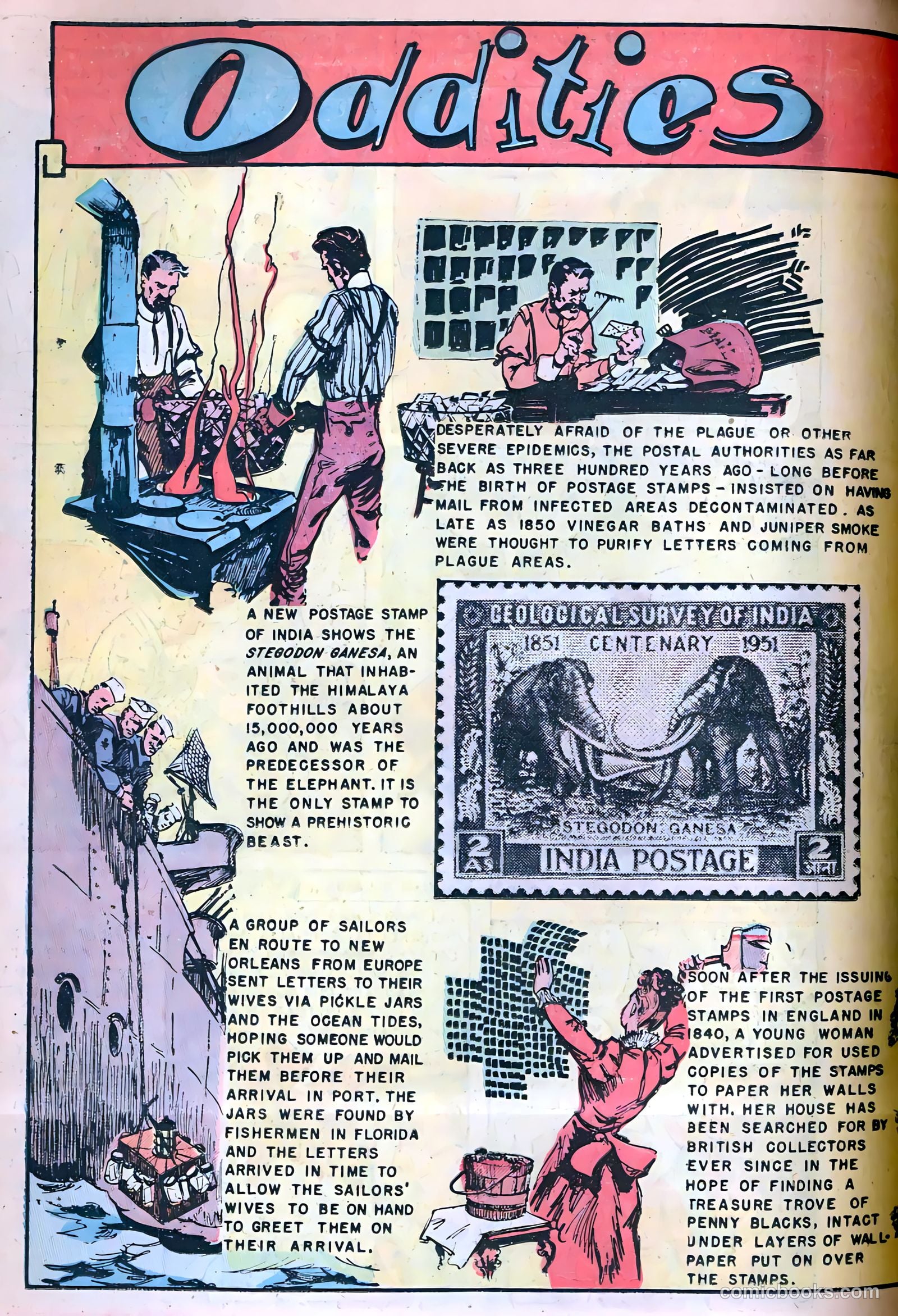 Stamps Comics #4 (1952) — page 18 of 36