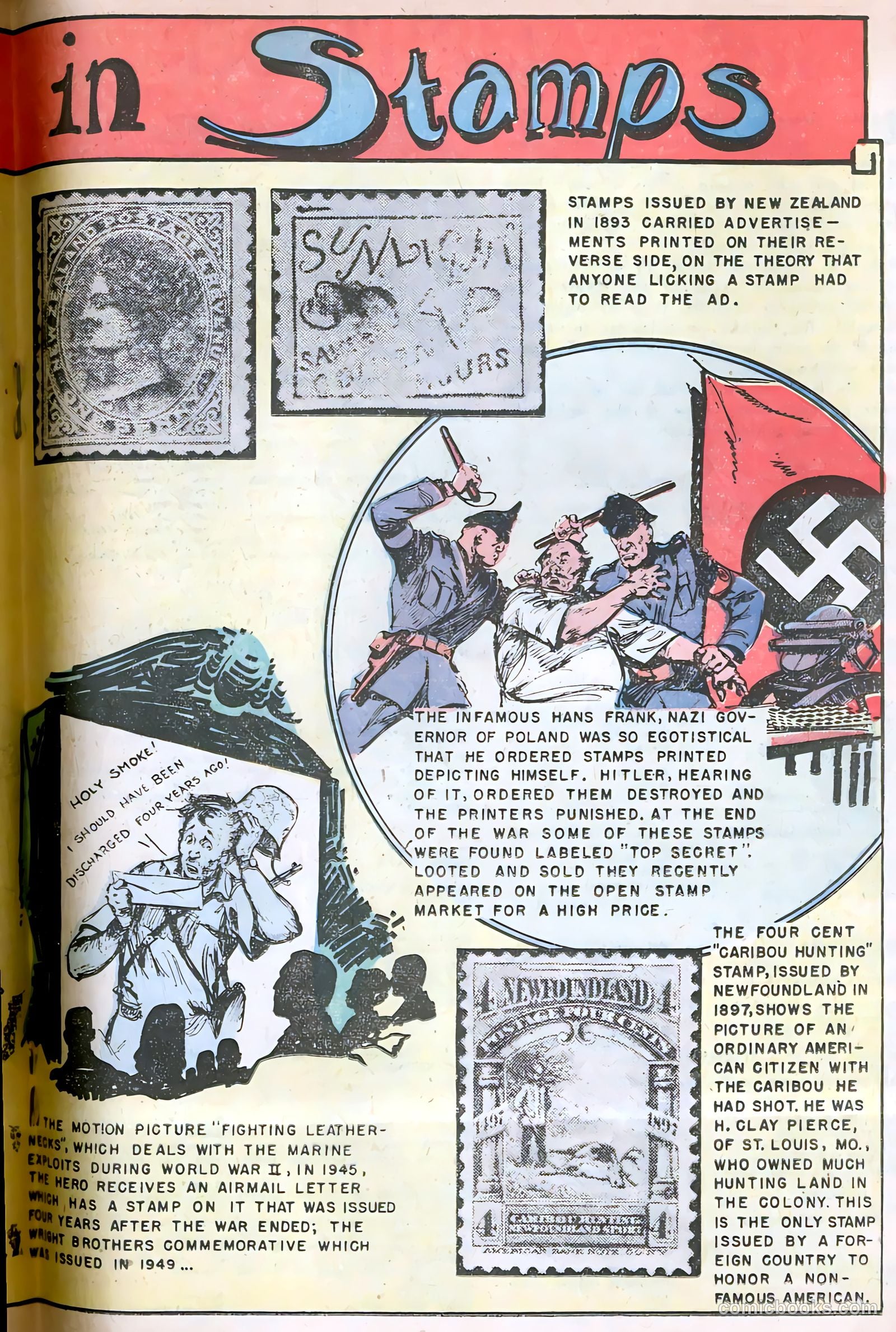 Stamps Comics #4 (1952) — page 19 of 36