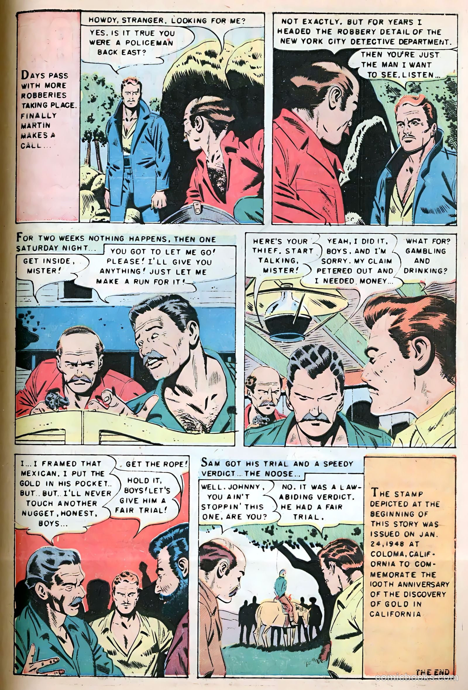 Stamps Comics #4 (1952) — page 29 of 36