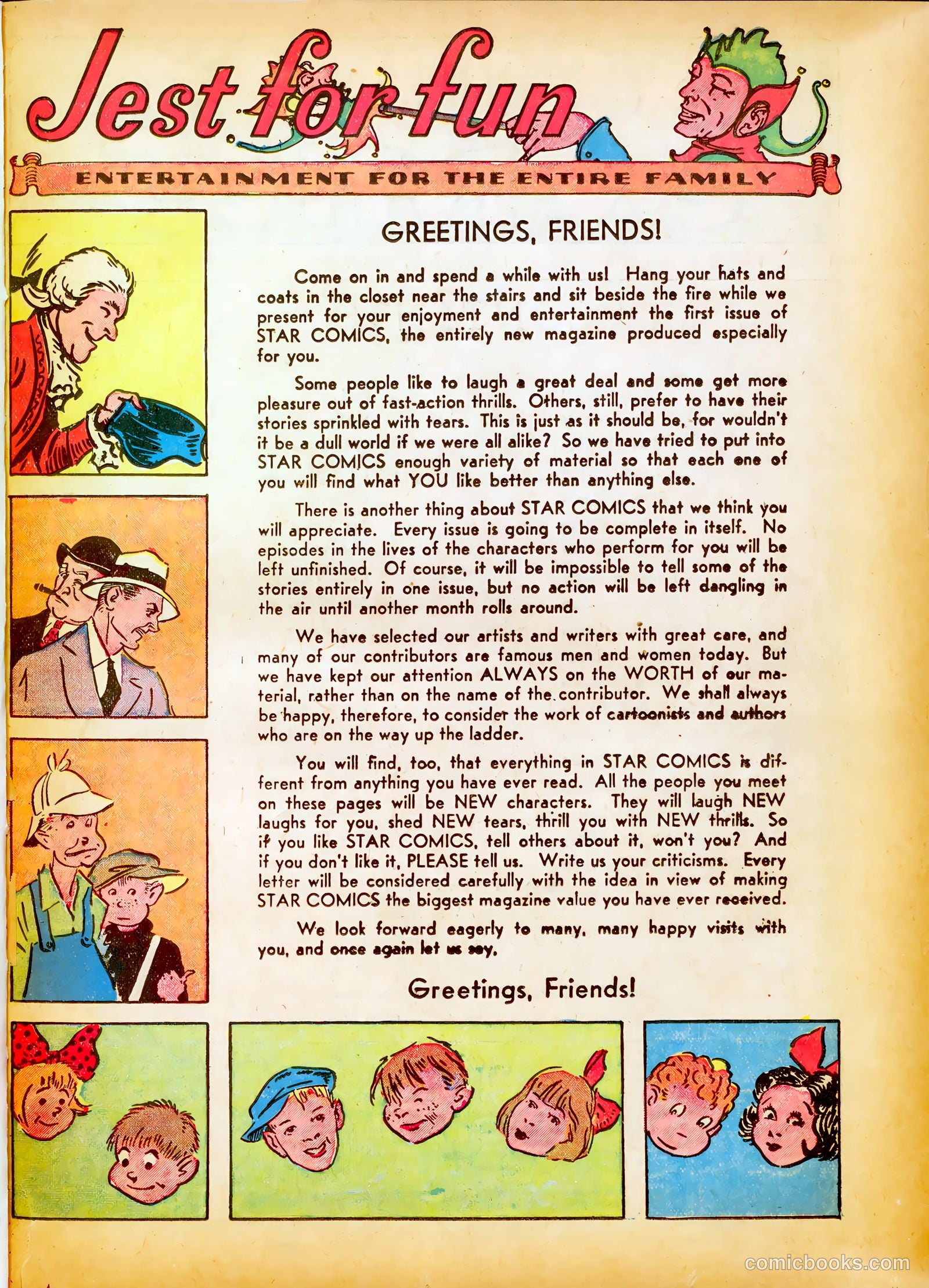 Star Comics #1 (1937) — page 3 of 67