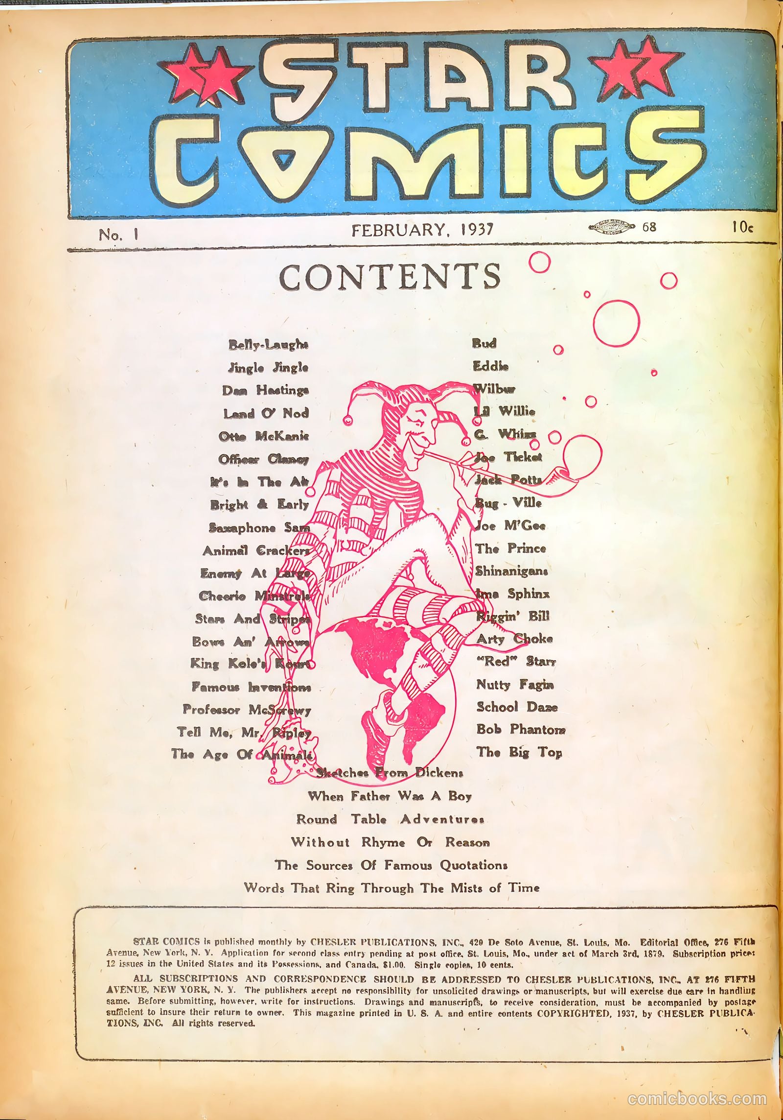 Star Comics #1 (1937) — page 4 of 67