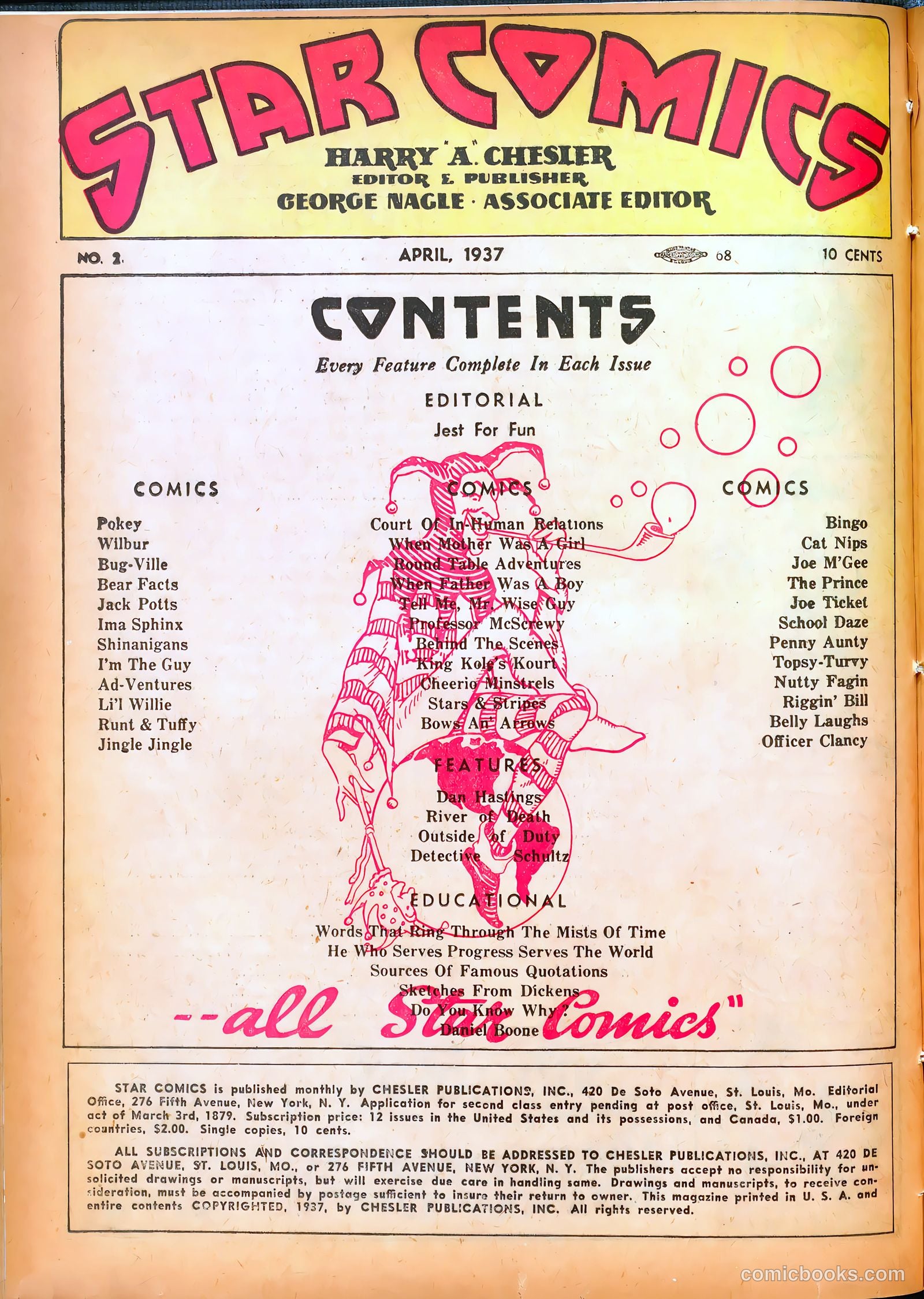 Star Comics #2 (1939) — page 4 of 68