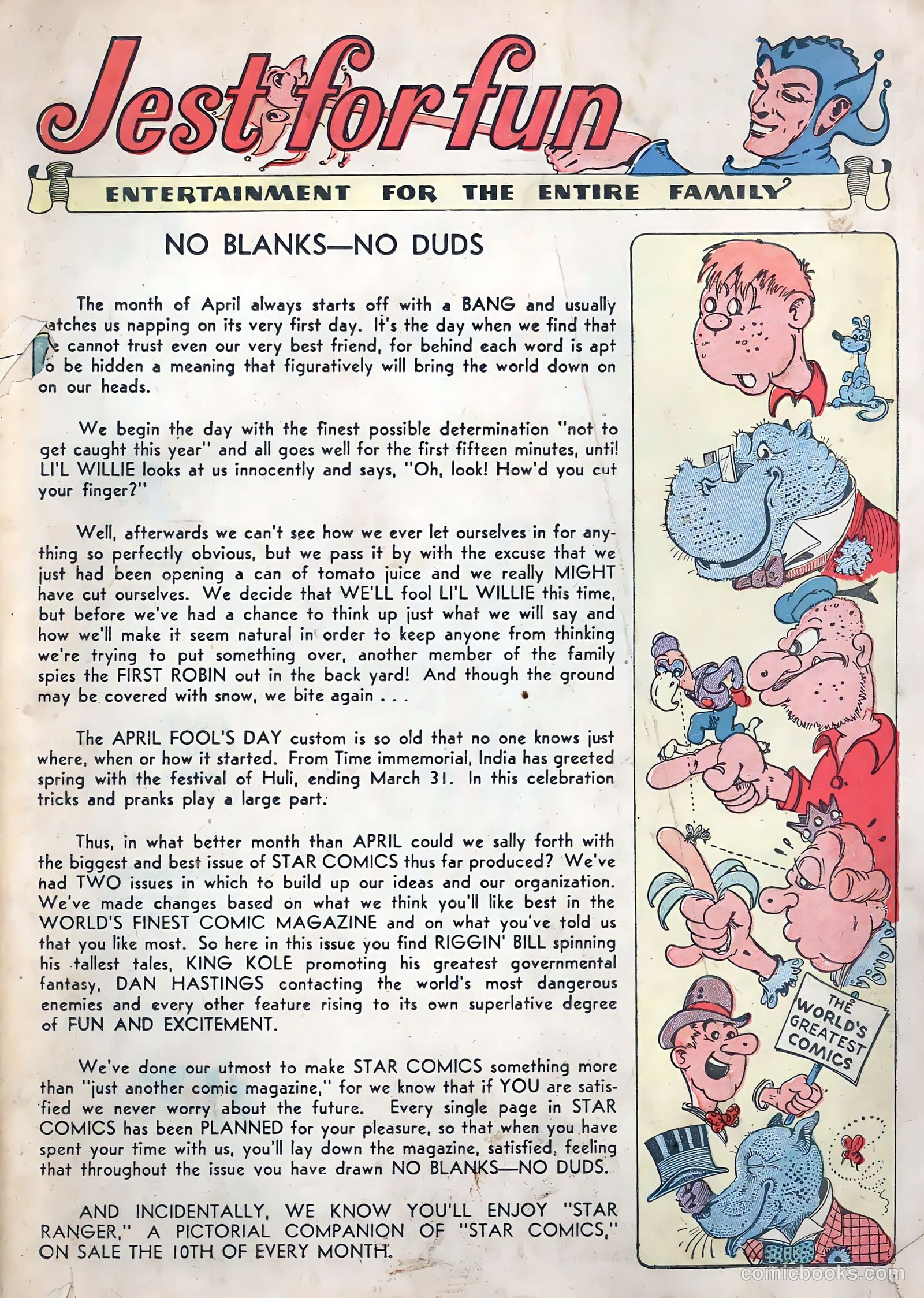 Star Comics #3 (1937) — page 3 of 67
