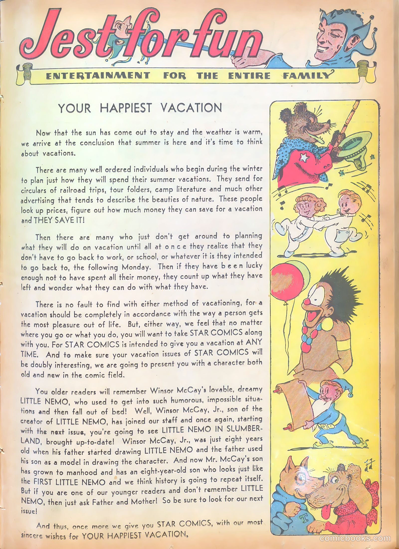Star Comics #4 (1939) — page 3 of 65