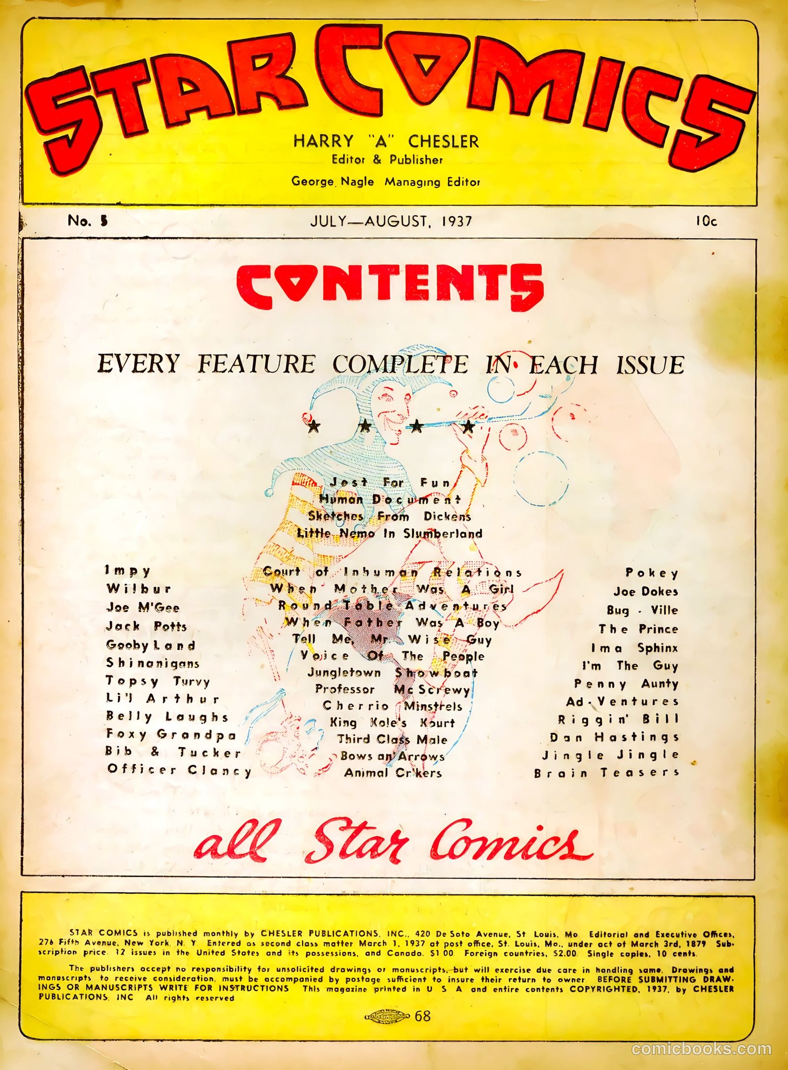 Star Comics #5 (1939) — page 4 of 69