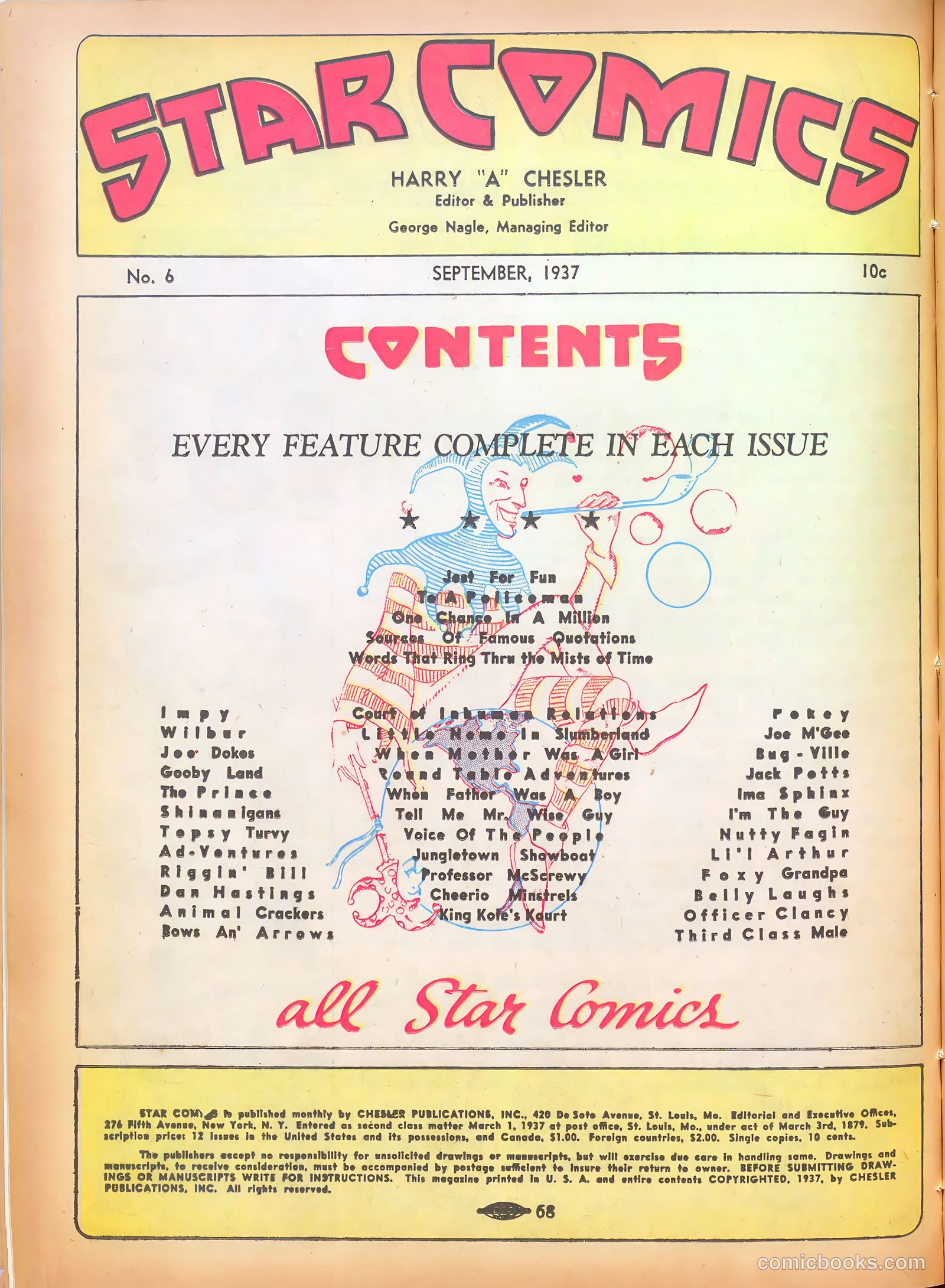 Star Comics #6 (1937) — page 4 of 67