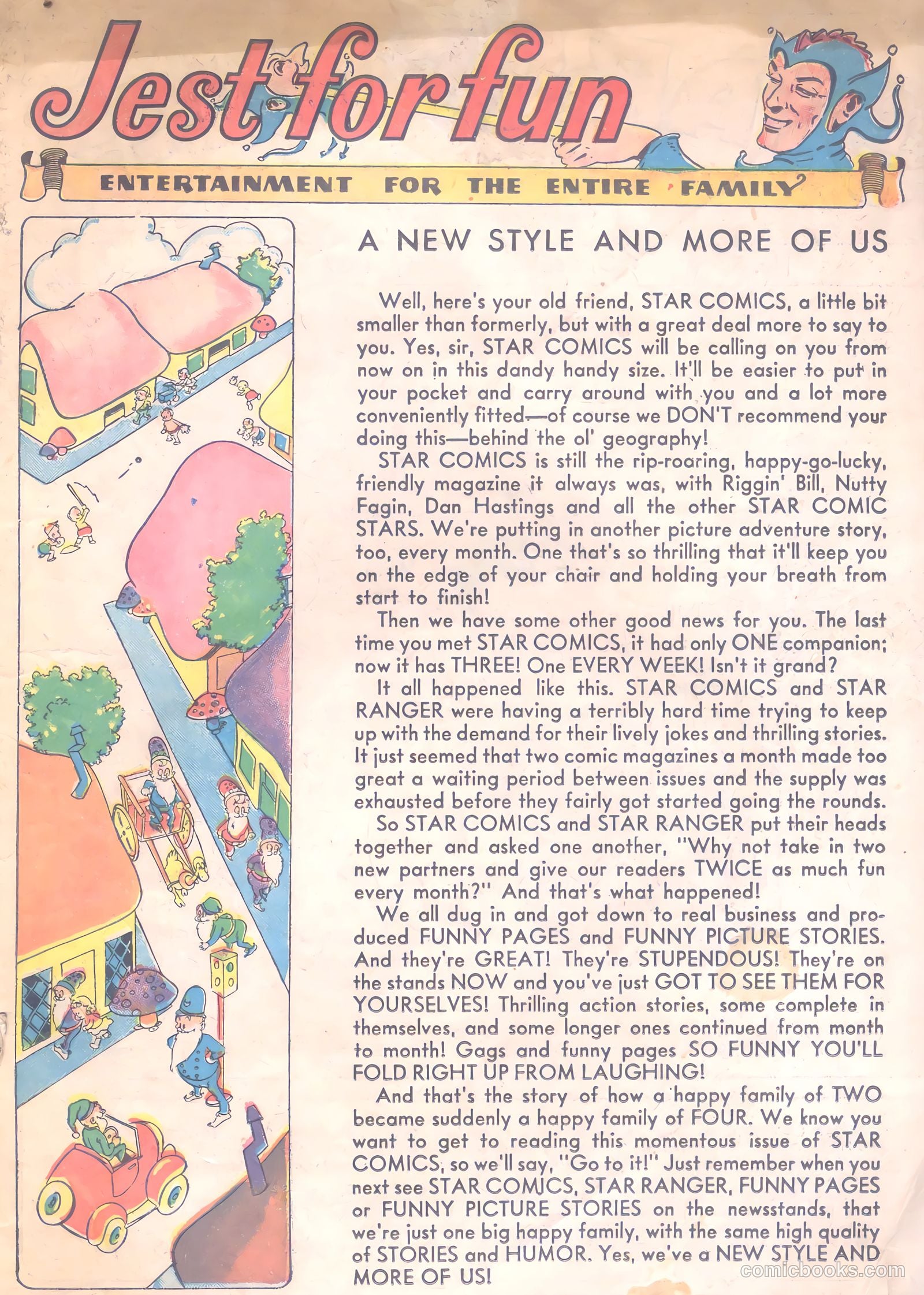 Star Comics #7 (1939) — page 2 of 66