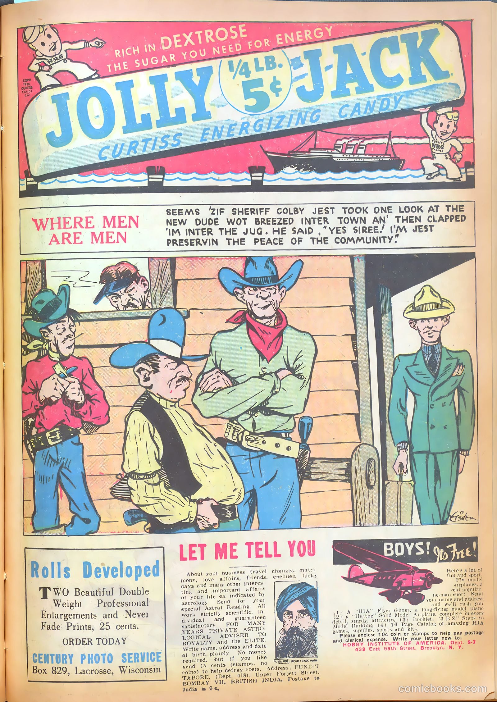Star Ranger #5 (1937) — page 60 of 67