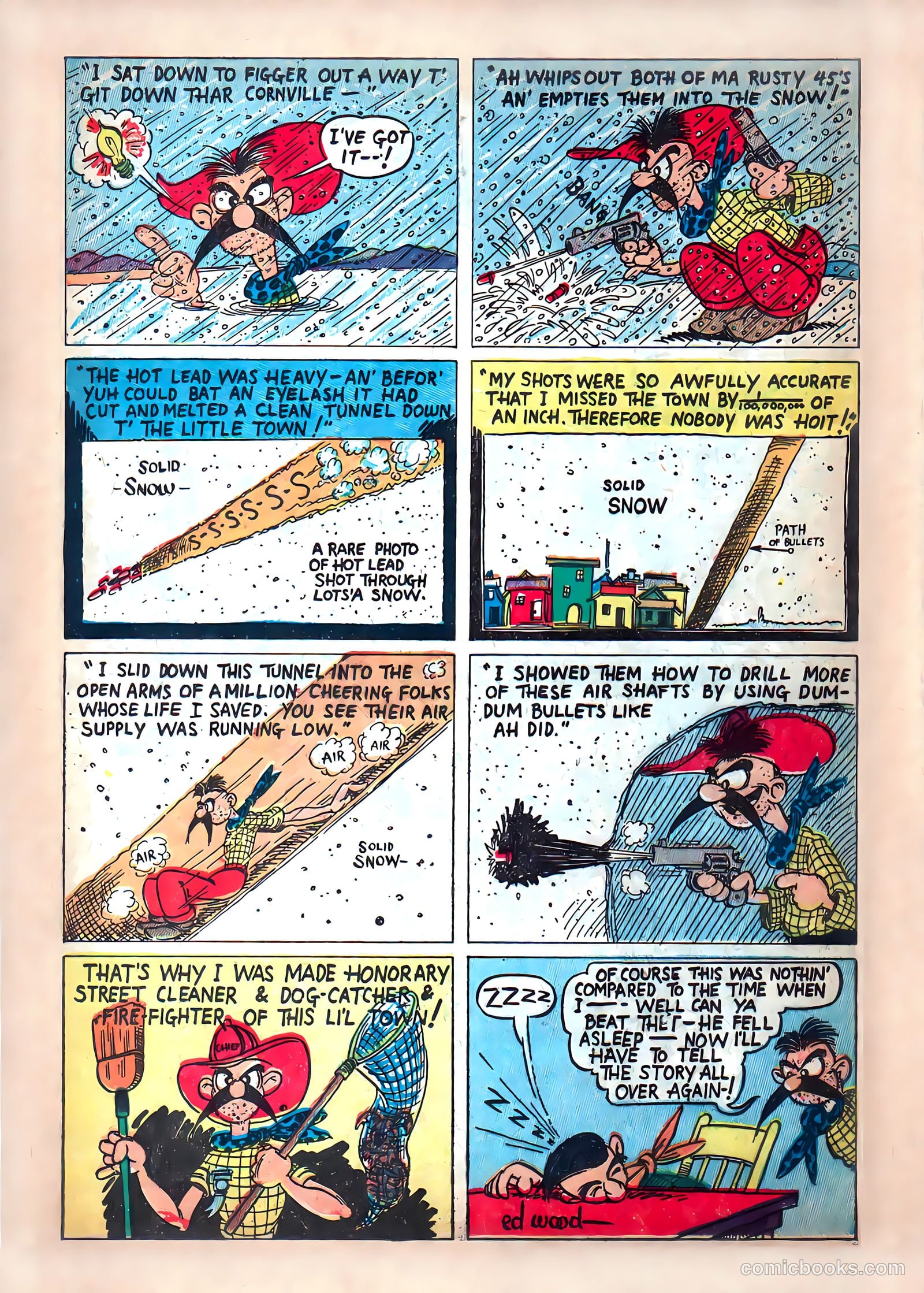 Star Ranger Funnies #1 (1939) — page 10 of 51