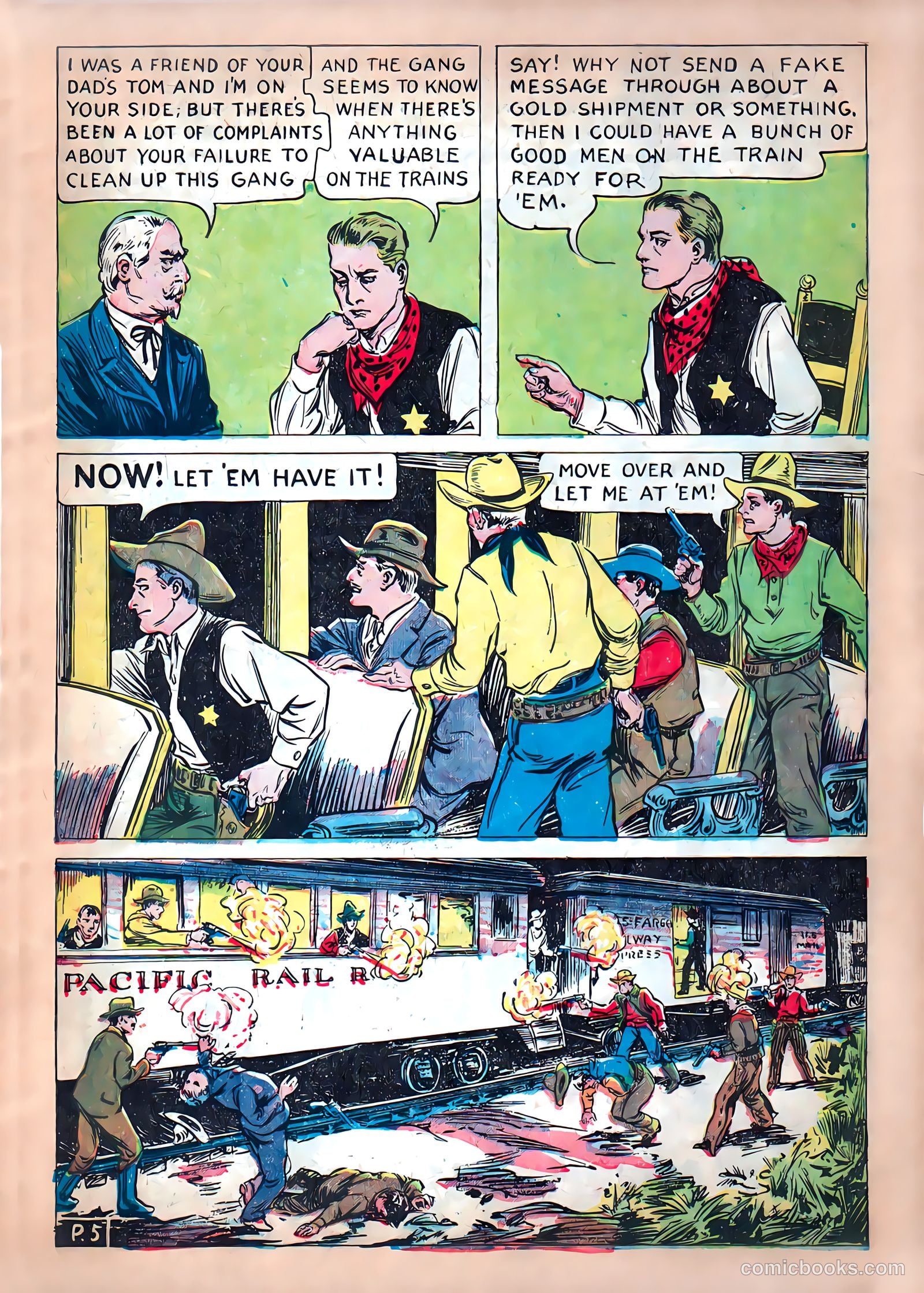 Star Ranger Funnies #1 (1939) — page 15 of 51
