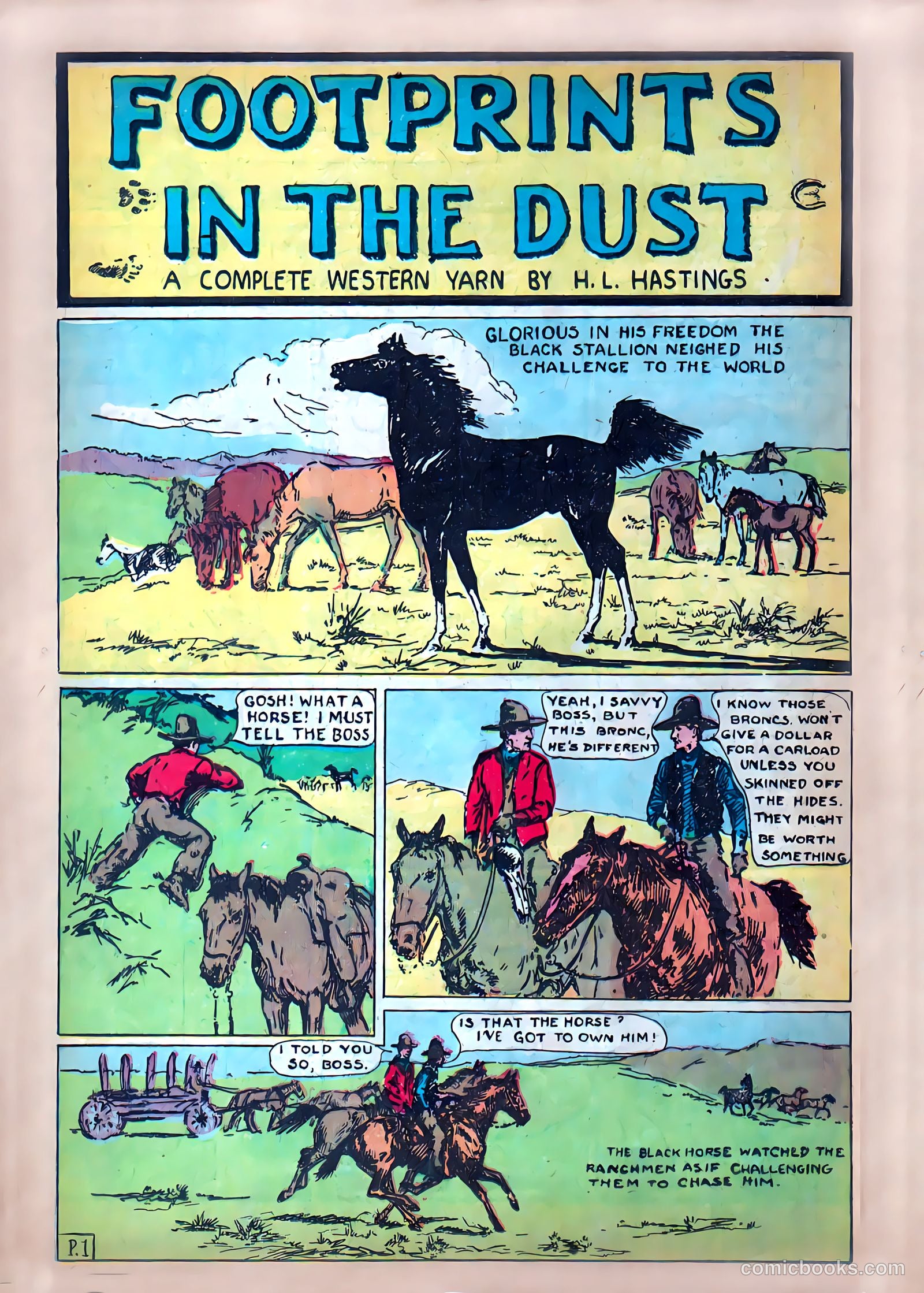 Star Ranger Funnies #1 (1939) — page 20 of 51