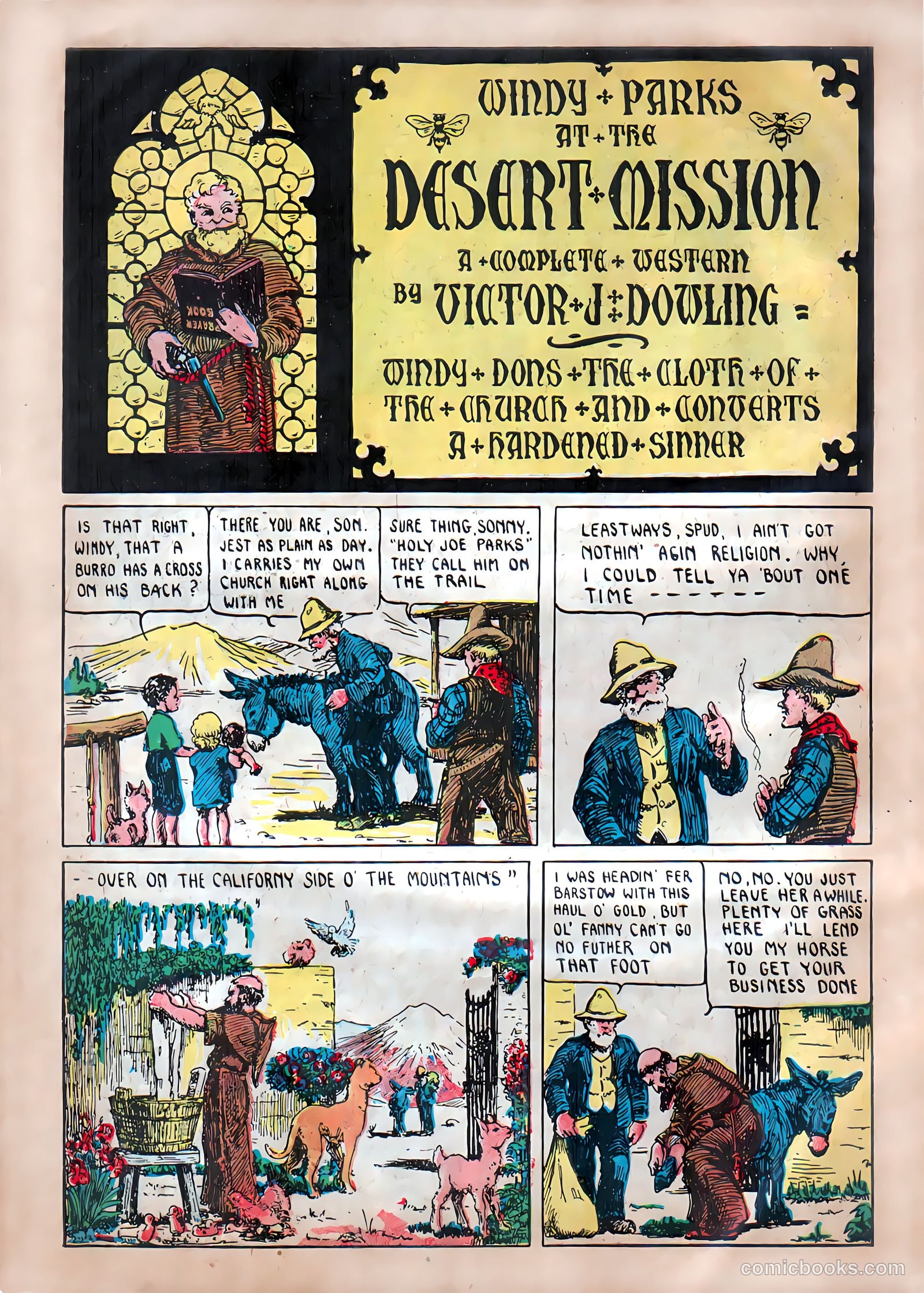 Star Ranger Funnies #1 (1939) — page 30 of 51