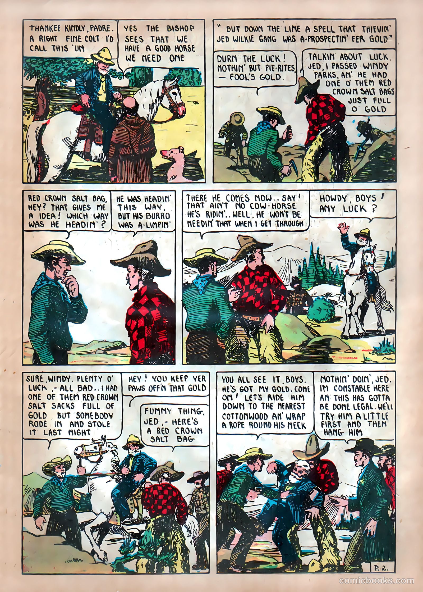Star Ranger Funnies #1 (1939) — page 31 of 51
