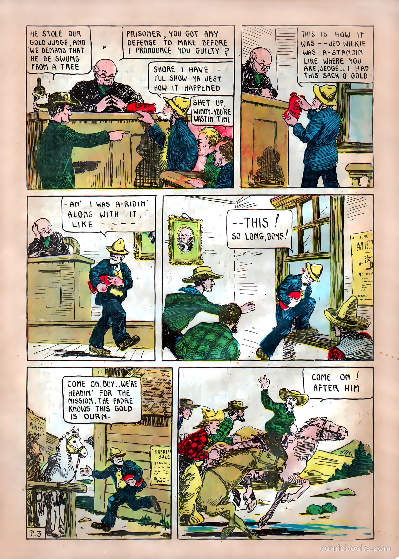 Star Ranger Funnies #1 (1939) — page 32 of 51