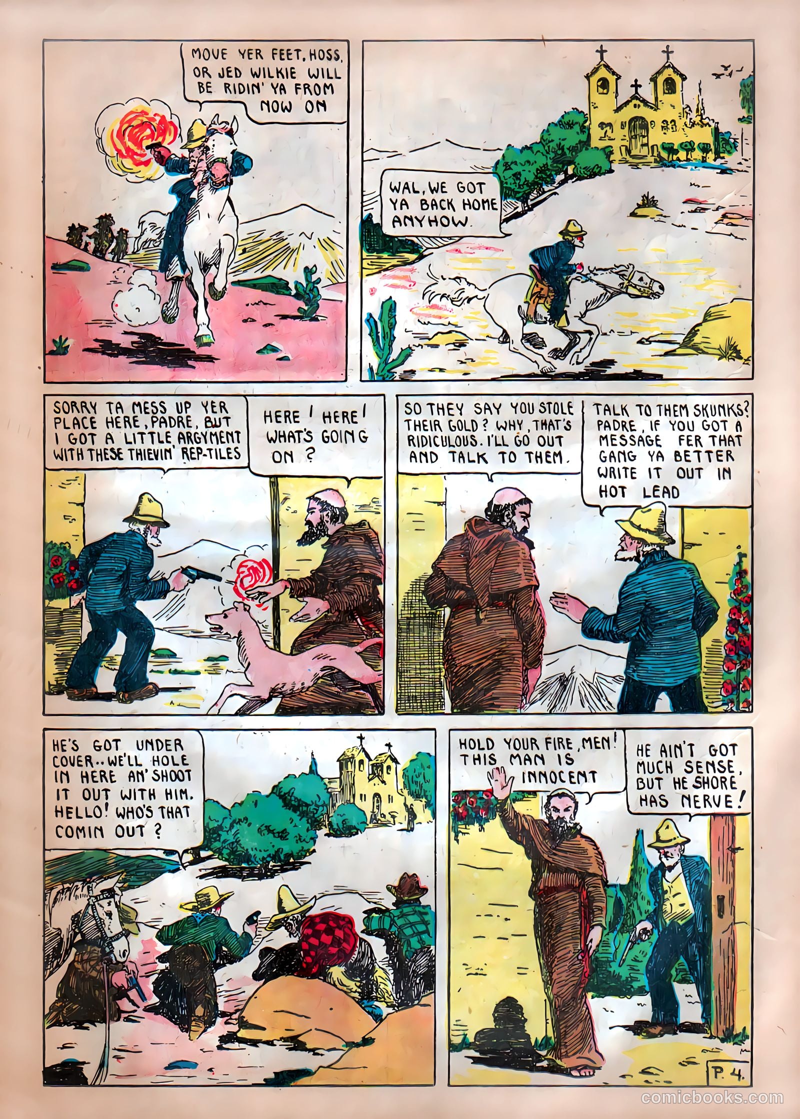 Star Ranger Funnies #1 (1939) — page 33 of 51