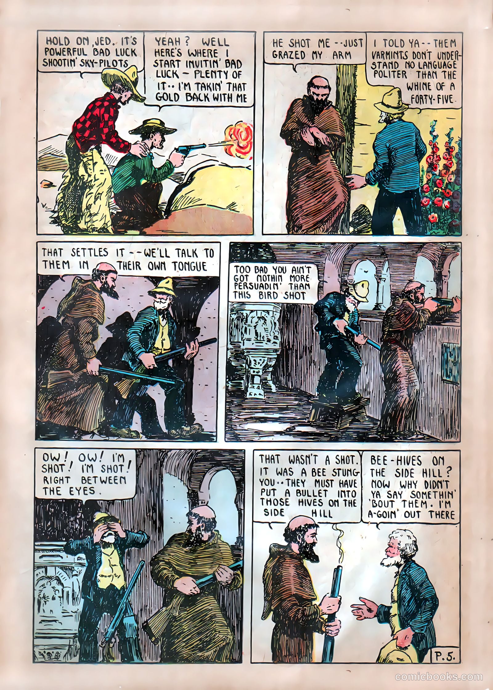 Star Ranger Funnies #1 (1939) — page 34 of 51