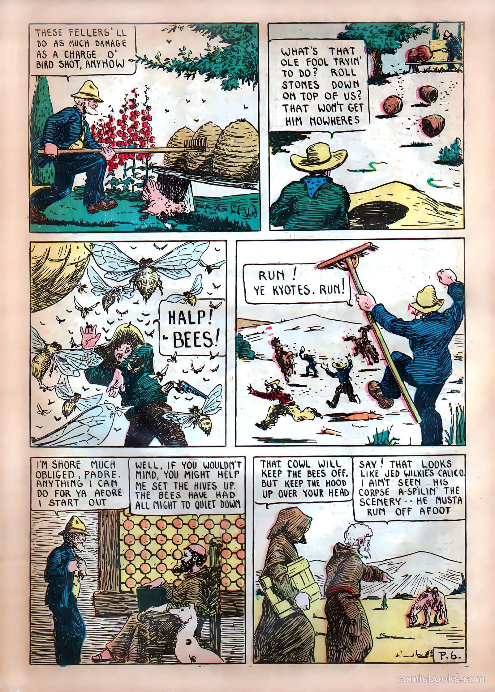 Star Ranger Funnies #1 (1939) — page 35 of 51