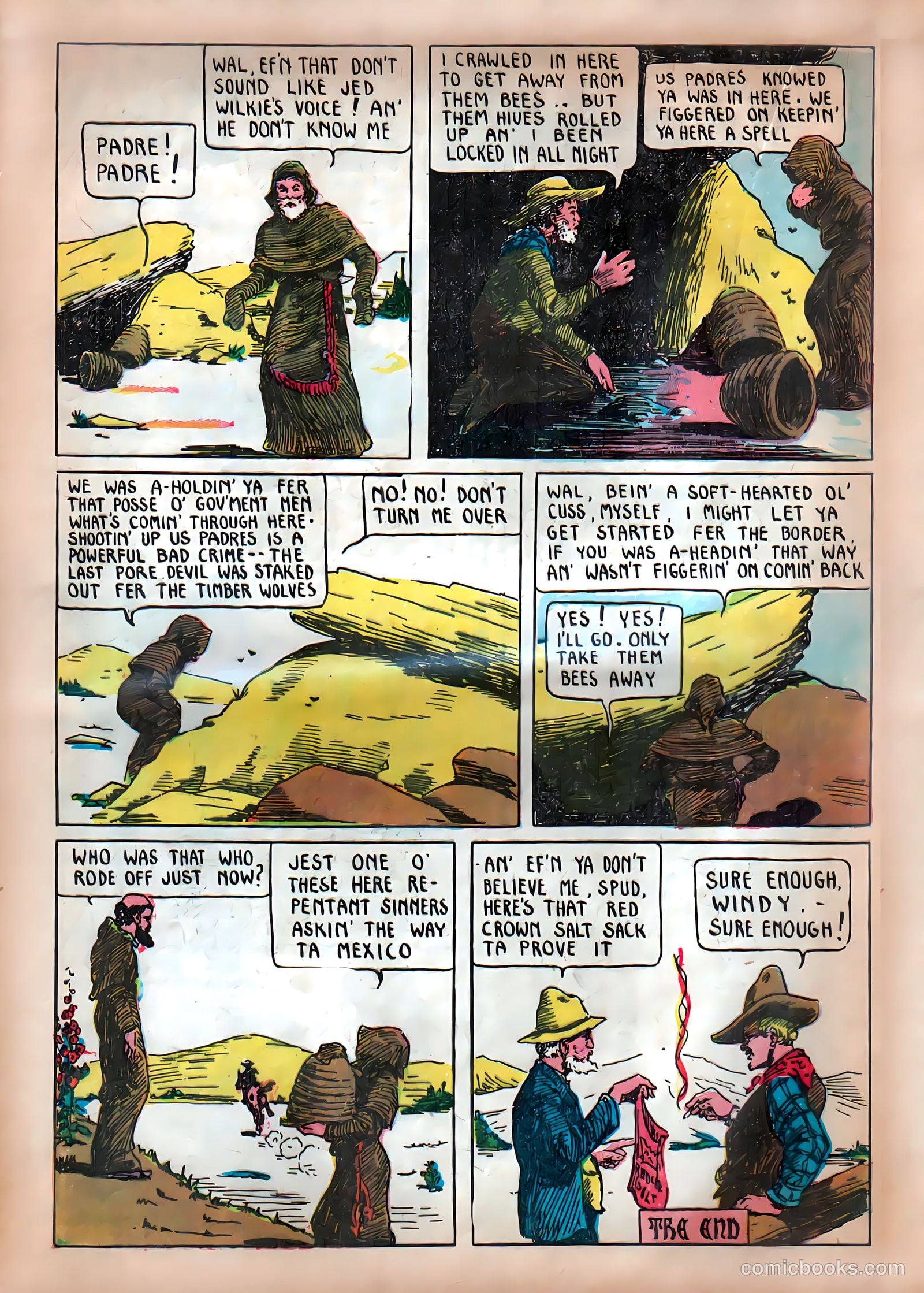 Star Ranger Funnies #1 (1939) — page 36 of 51