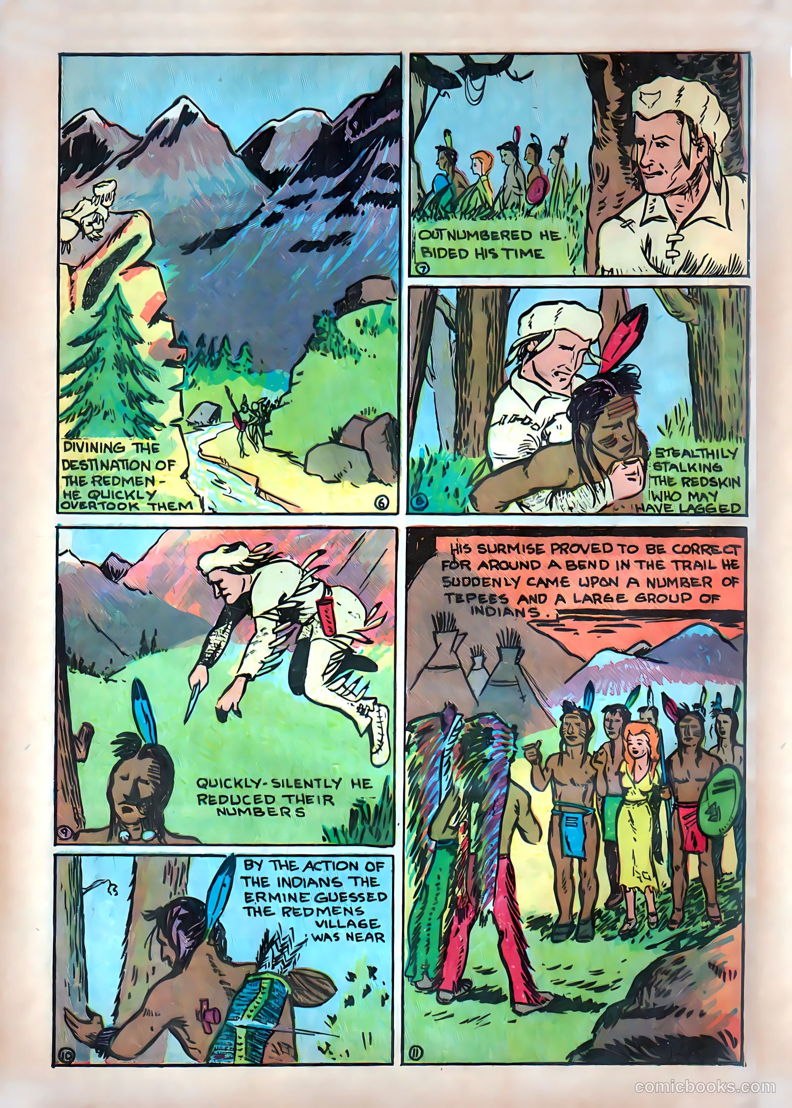 Star Ranger Funnies #1 (1939) — page 40 of 51
