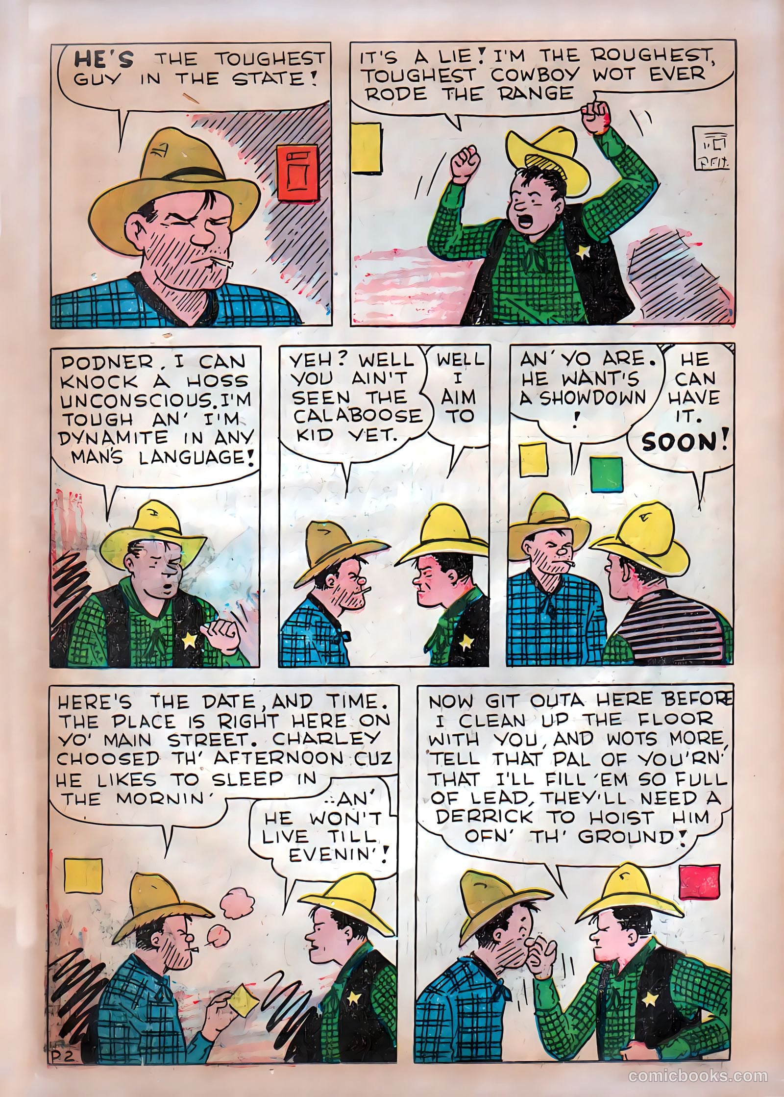 Star Ranger Funnies #1 (1939) — page 45 of 51