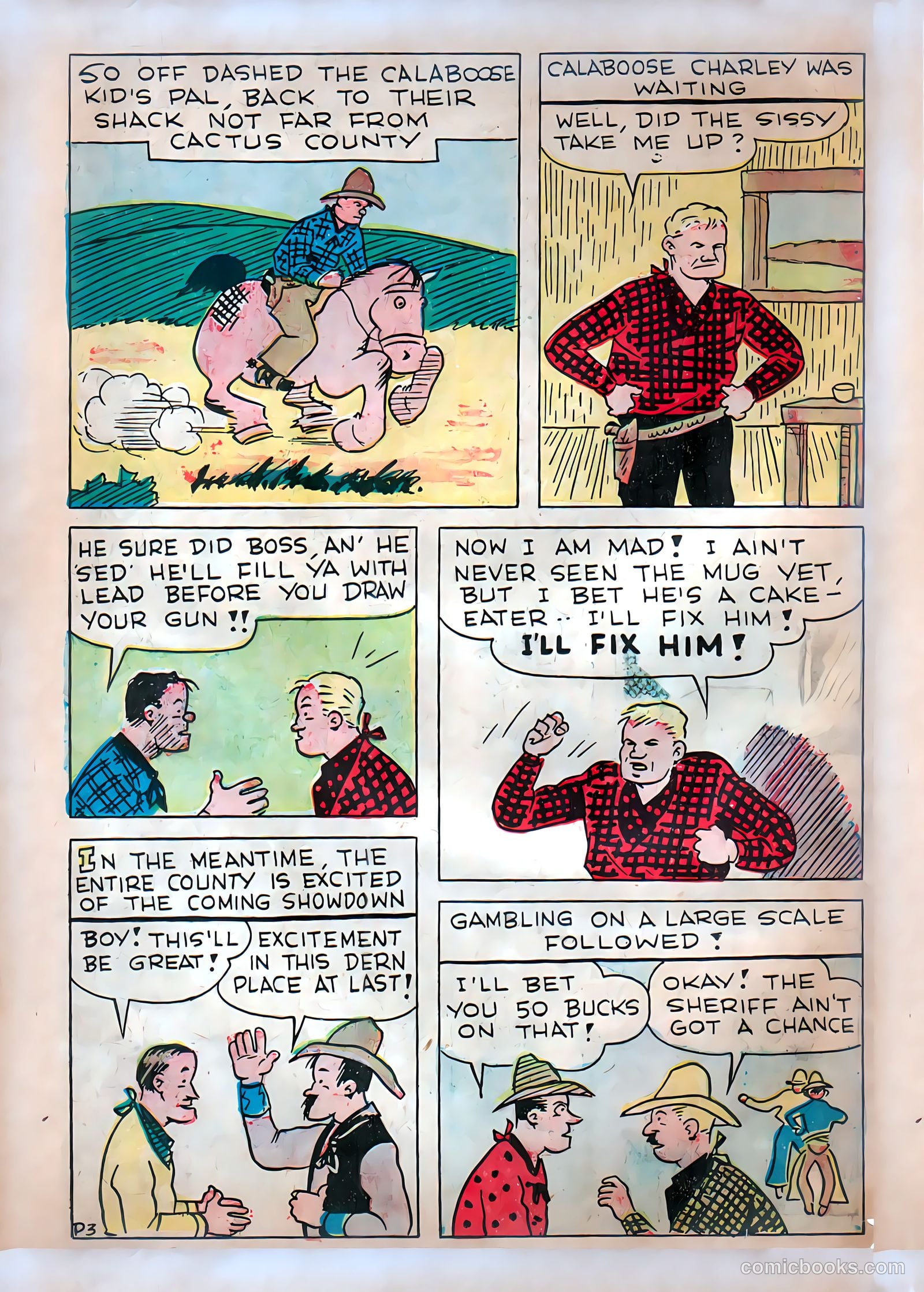 Star Ranger Funnies #1 (1939) — page 46 of 51