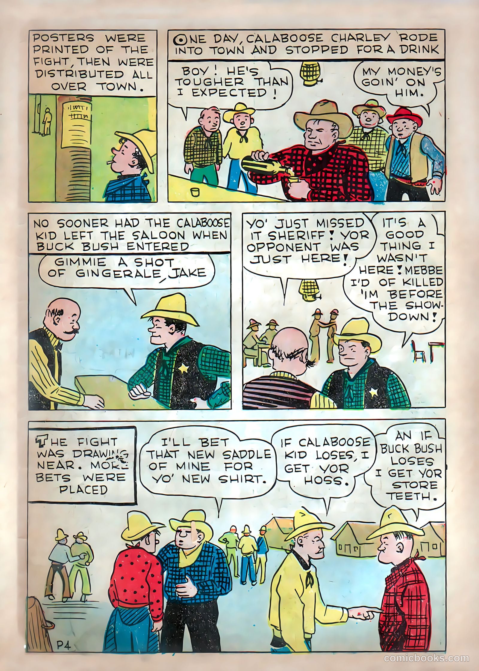 Star Ranger Funnies #1 (1939) — page 47 of 51