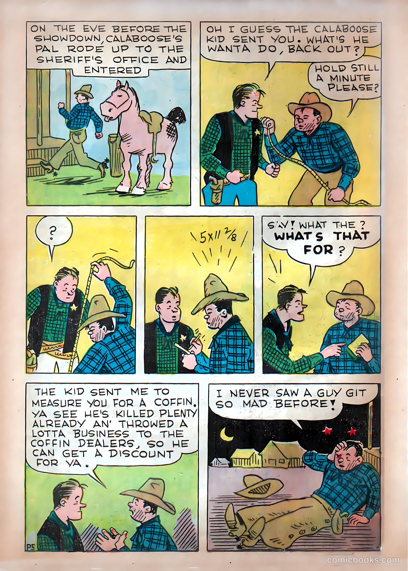 Star Ranger Funnies #1 (1939) — page 48 of 51