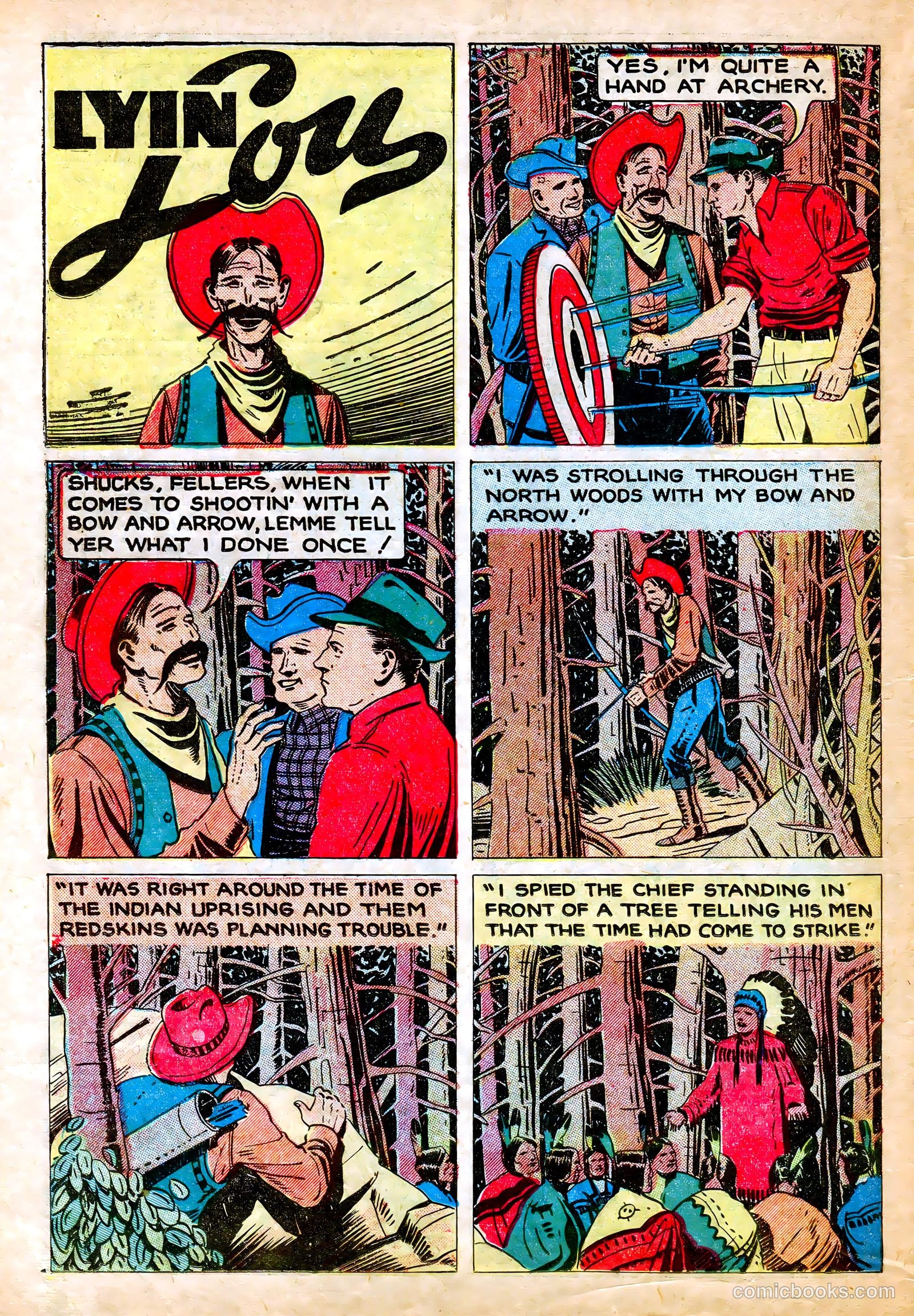 Star Ranger Funnies #15 (1938) — page 7 of 61