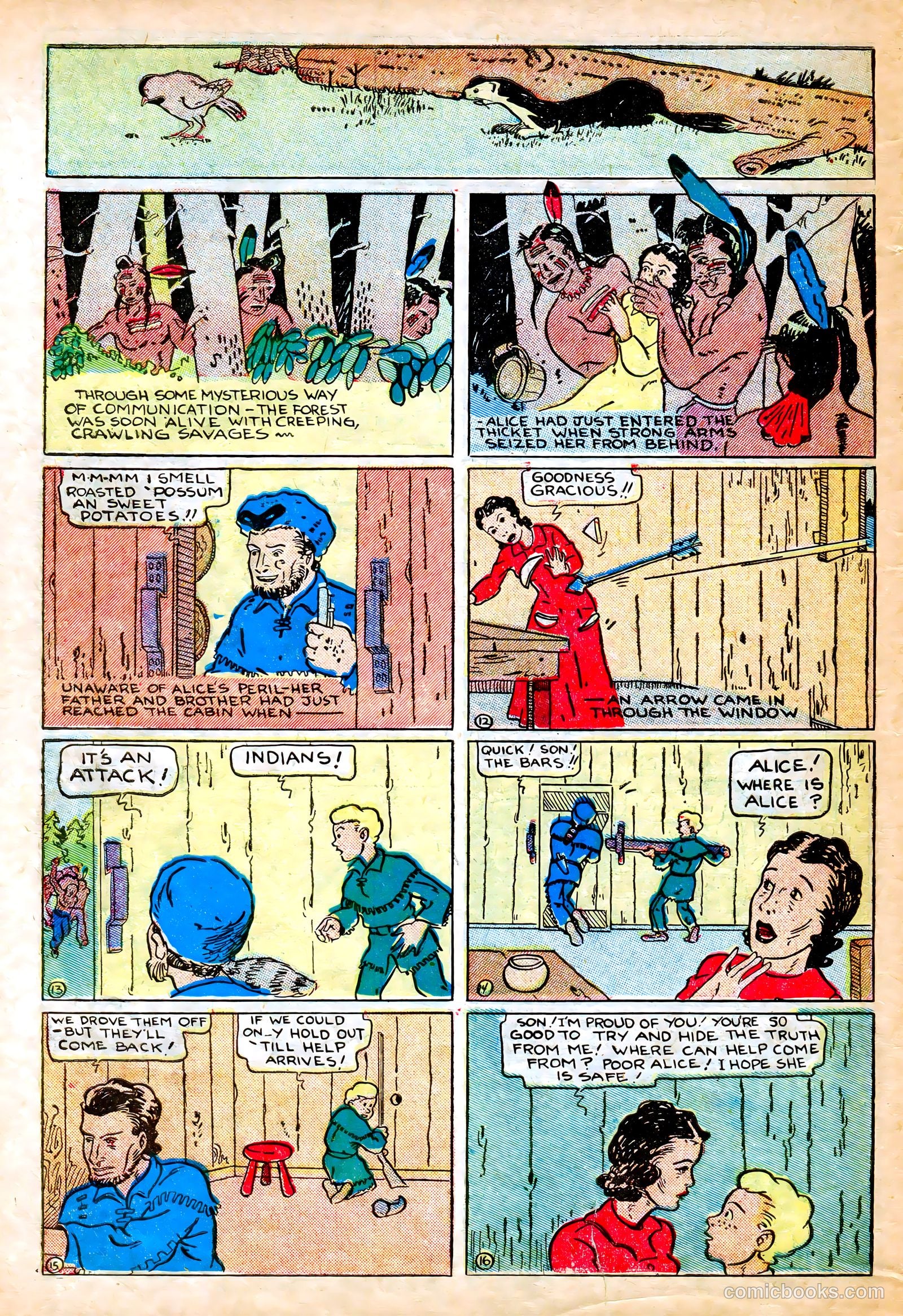 Star Ranger Funnies #15 (1938) — page 11 of 61