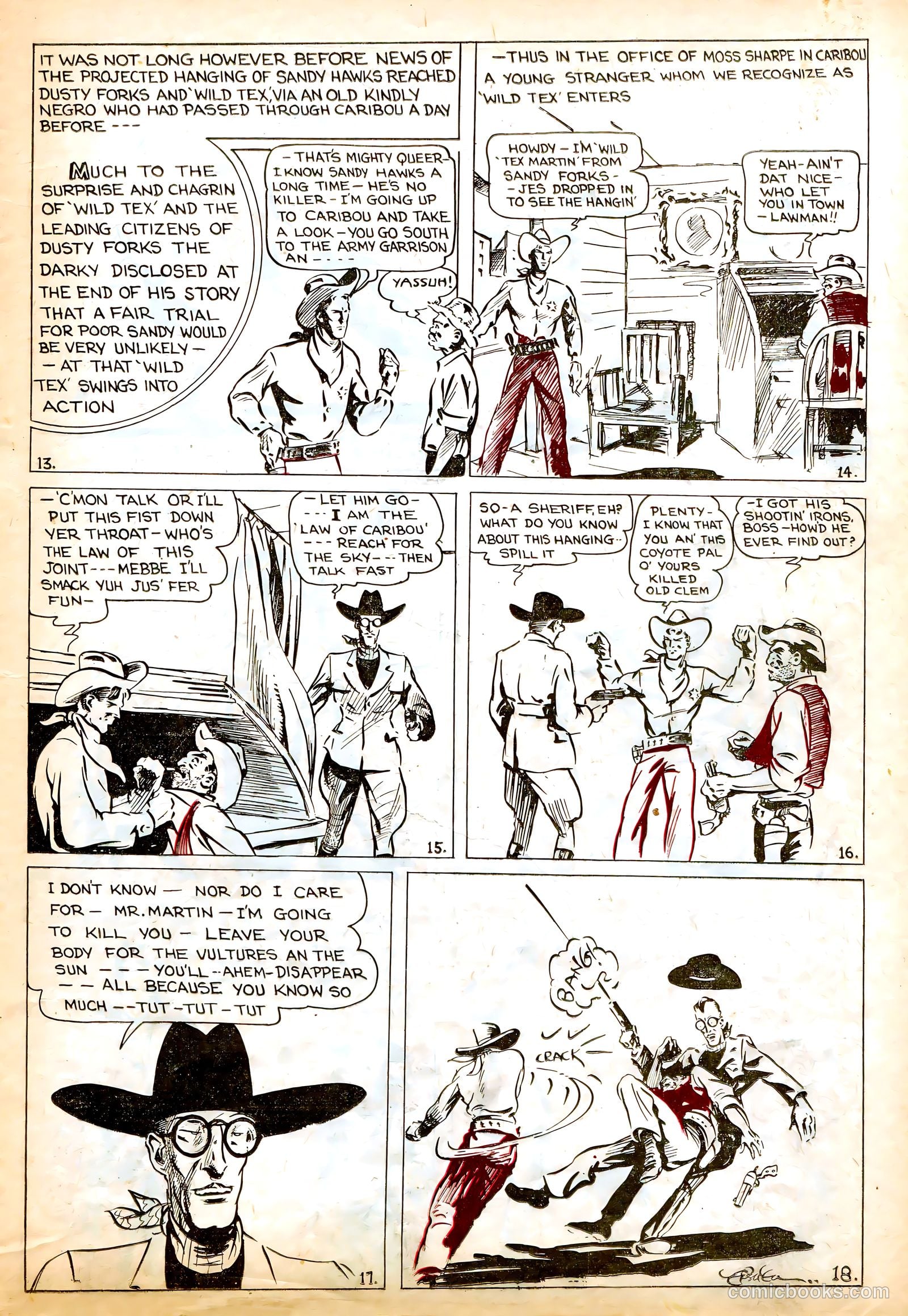 Star Ranger Funnies #15 (1938) — page 20 of 61