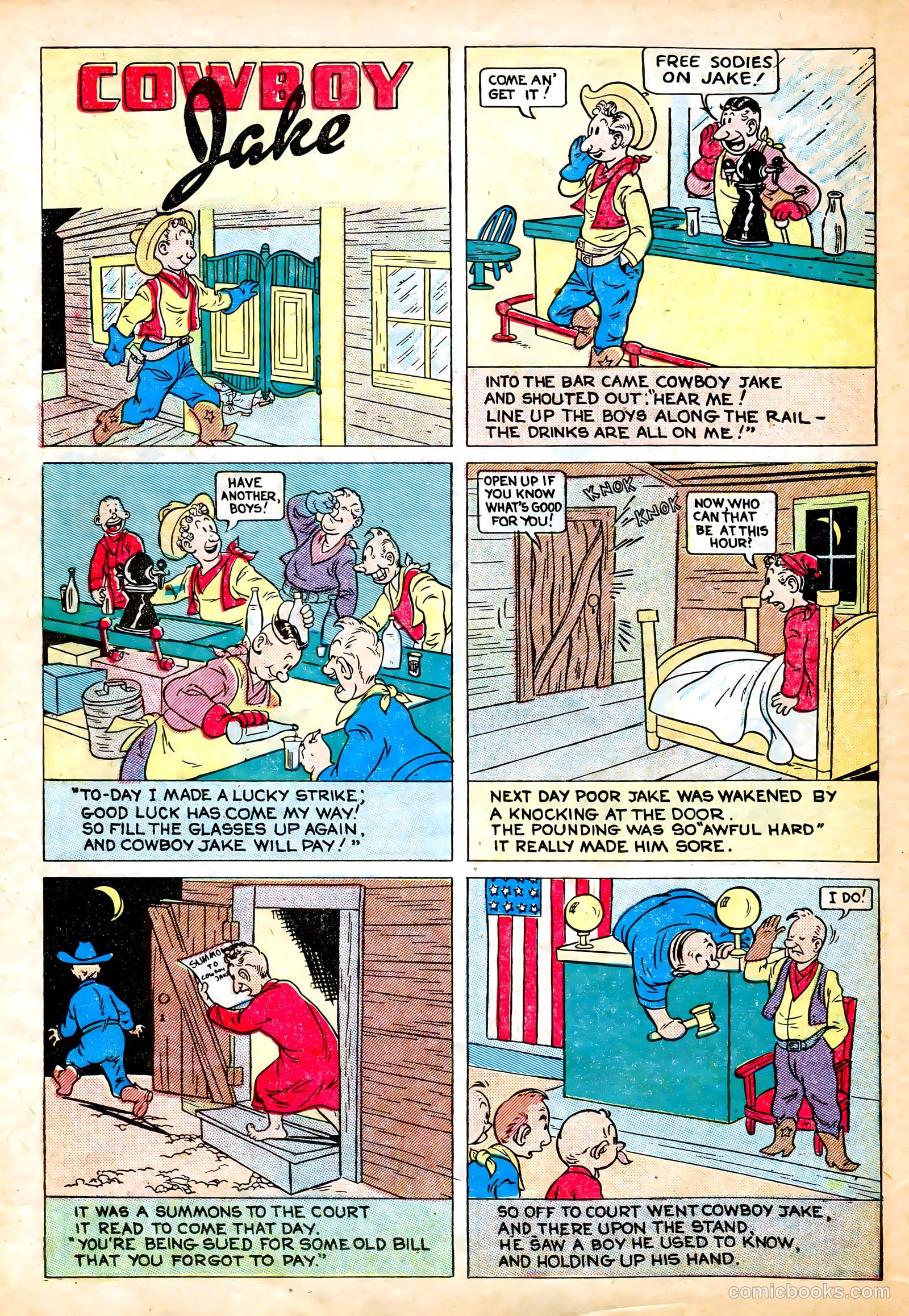 Star Ranger Funnies #15 (1938) — page 23 of 61