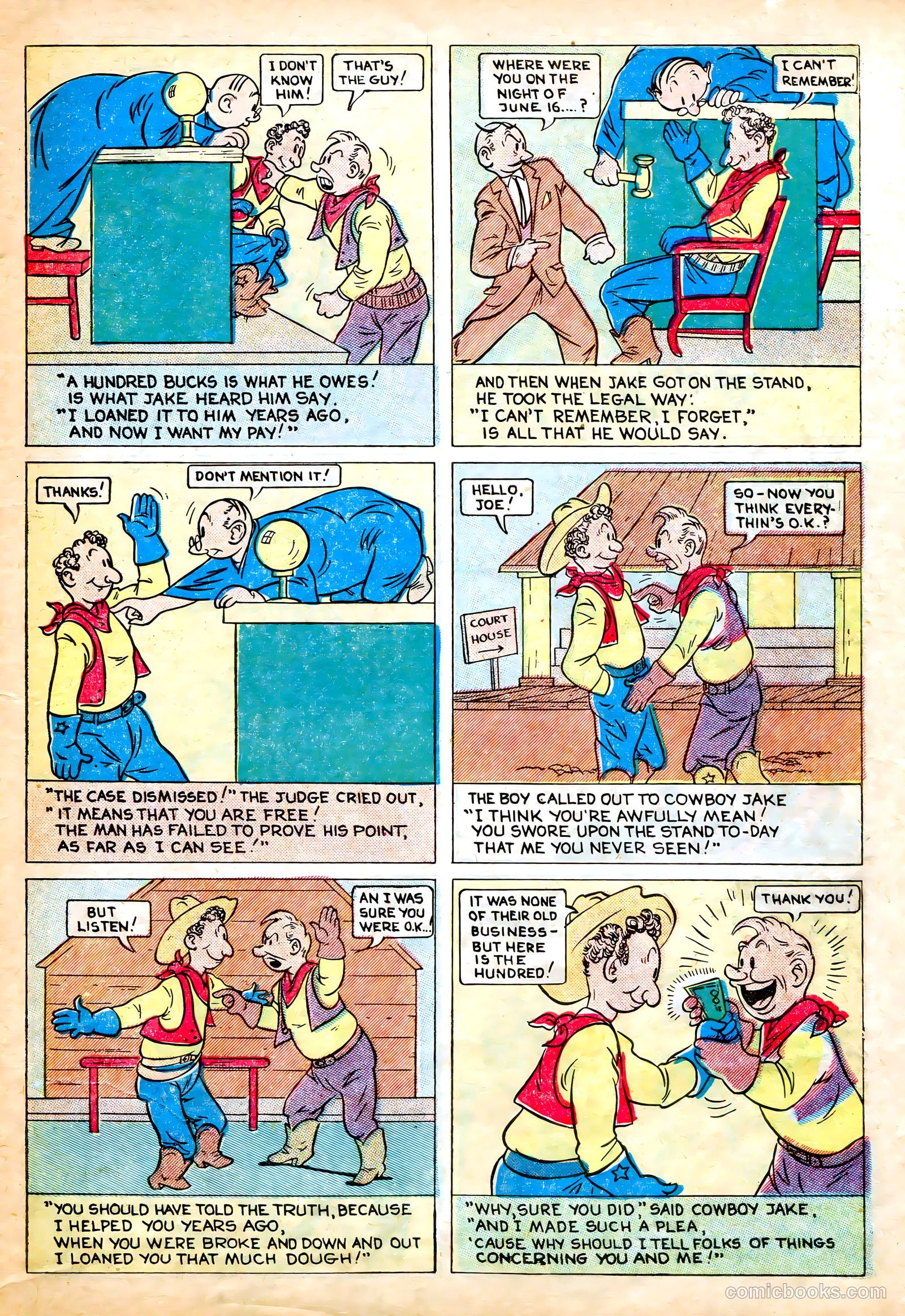 Star Ranger Funnies #15 (1938) — page 24 of 61