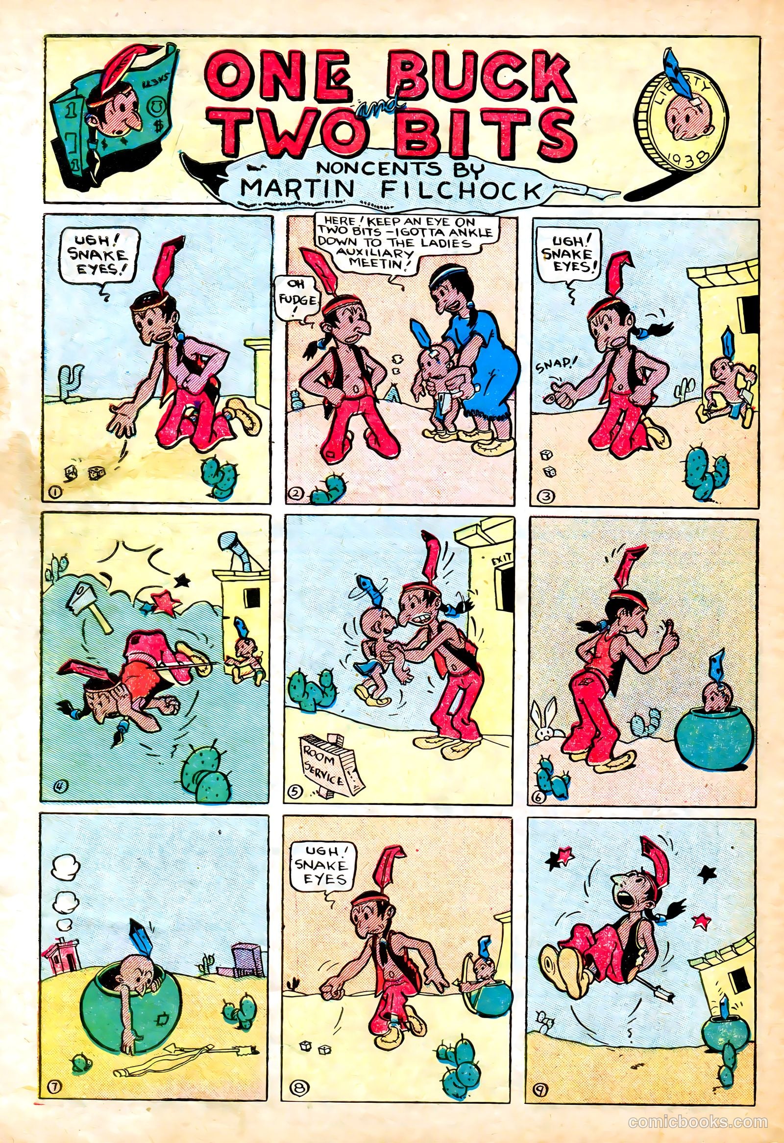 Star Ranger Funnies #15 (1938) — page 38 of 61