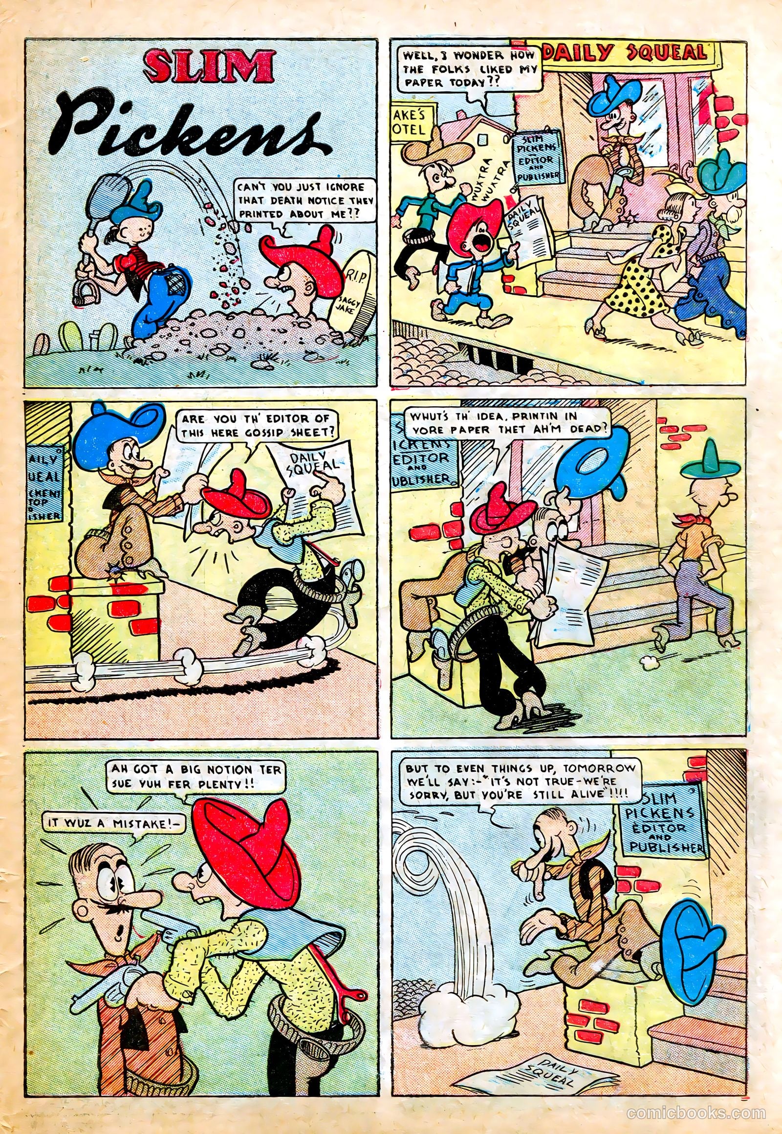 Star Ranger Funnies #15 (1938) — page 51 of 61
