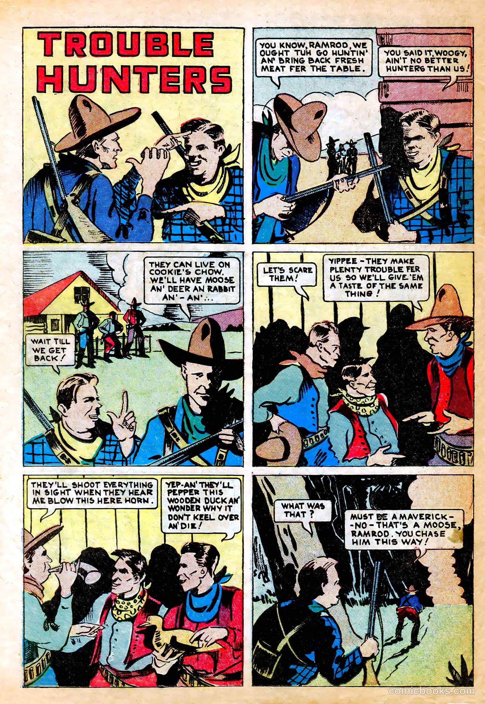 Star Ranger Funnies #15 (1938) — page 58 of 61
