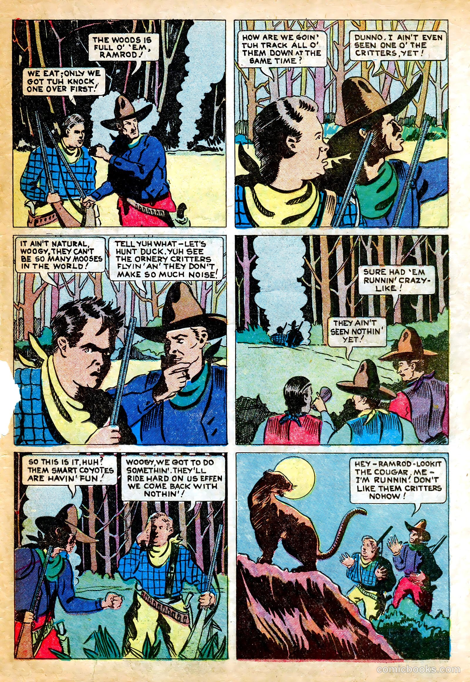 Star Ranger Funnies #15 (1938) — page 59 of 61