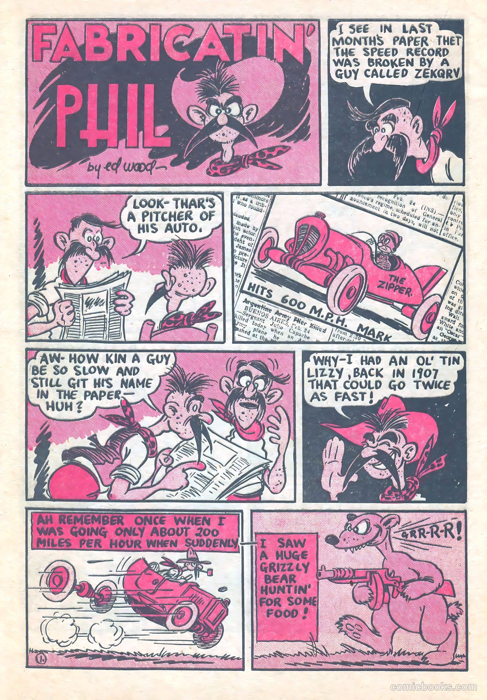 Star Ranger Funnies #4 (1939) — page 15 of 49