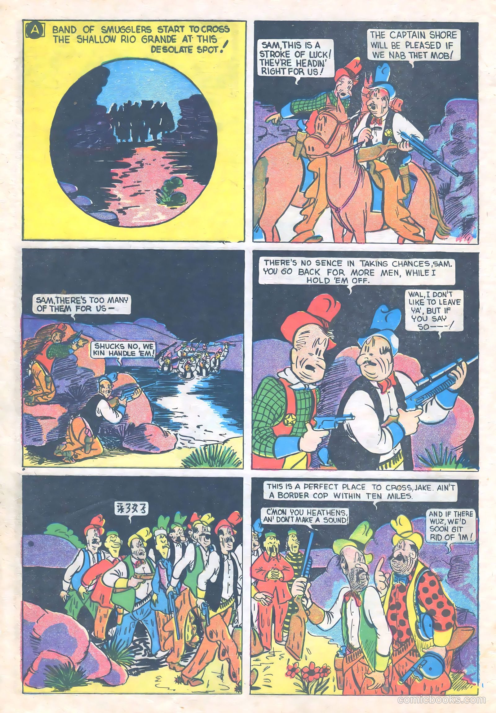 Star Ranger Funnies #4 (1939) — page 19 of 49
