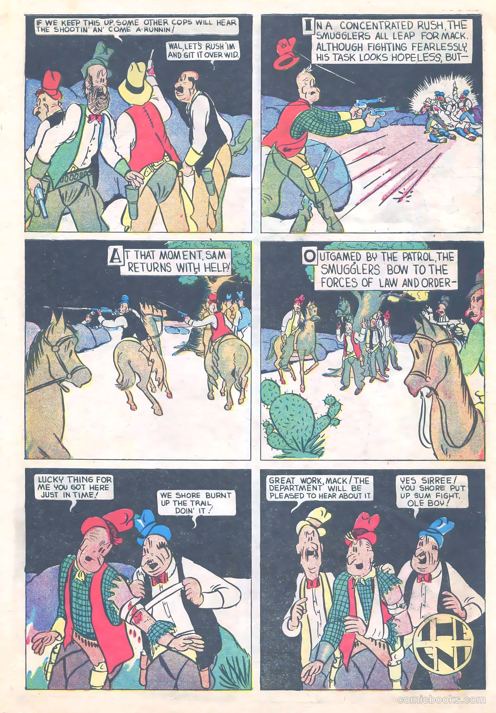 Star Ranger Funnies #4 (1939) — page 22 of 49