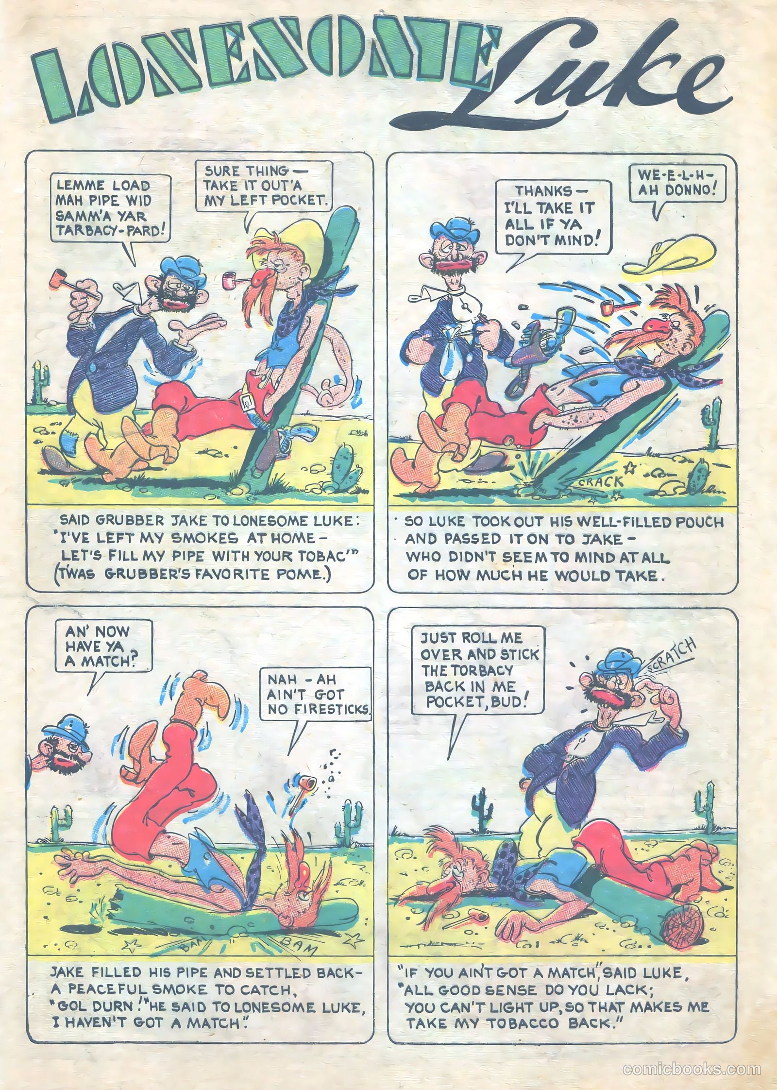 Star Ranger Funnies #4 (1939) — page 40 of 49