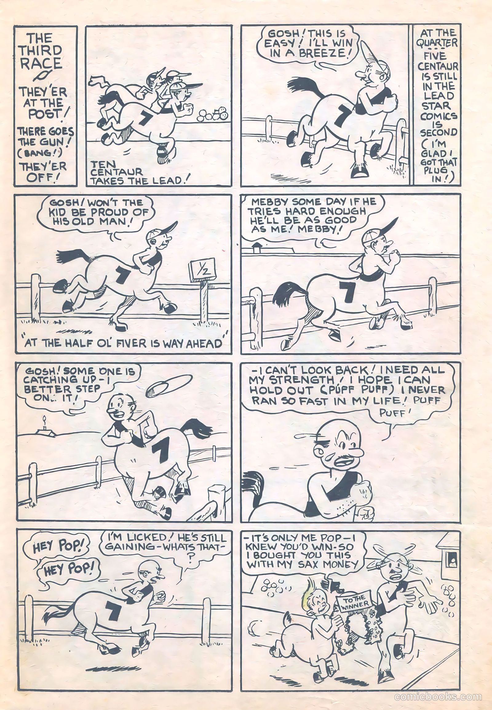 Star Ranger Funnies #4 (1939) — page 42 of 49
