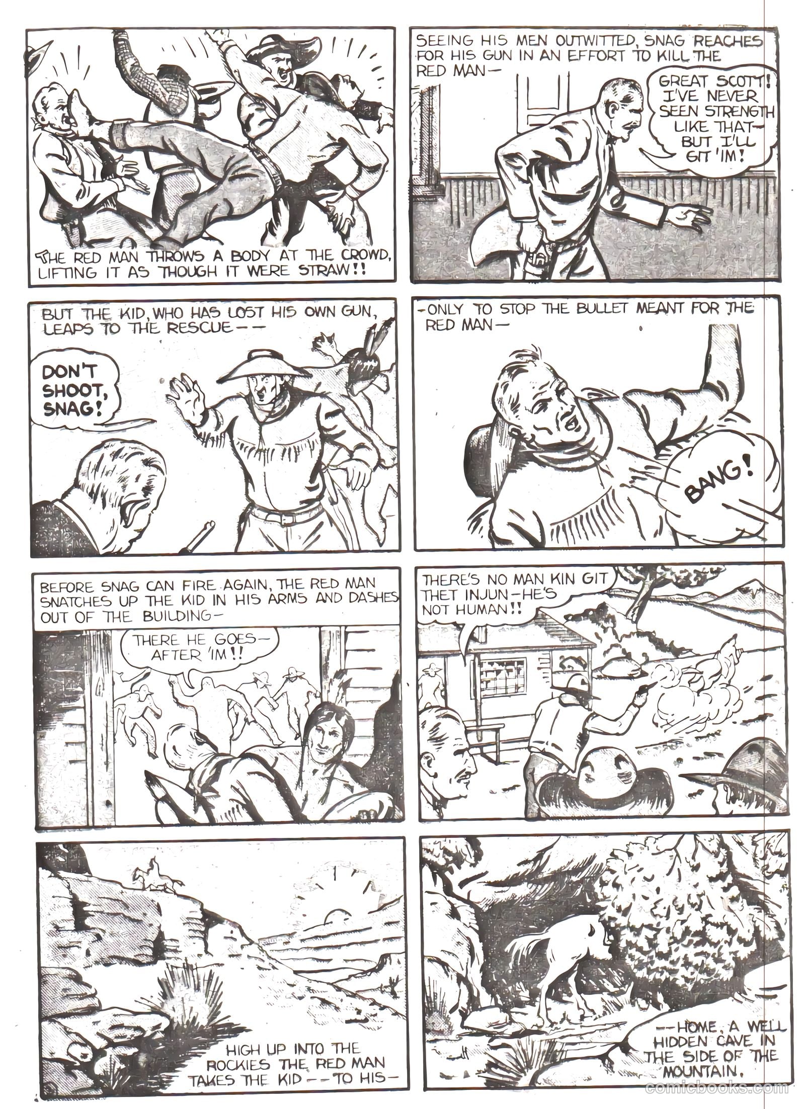 Star Ranger Funnies #5 (1939) — page 6 of 53