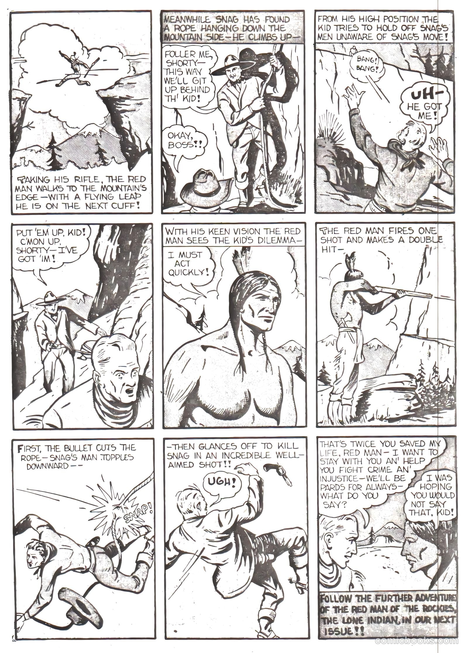 Star Ranger Funnies #5 (1939) — page 8 of 53