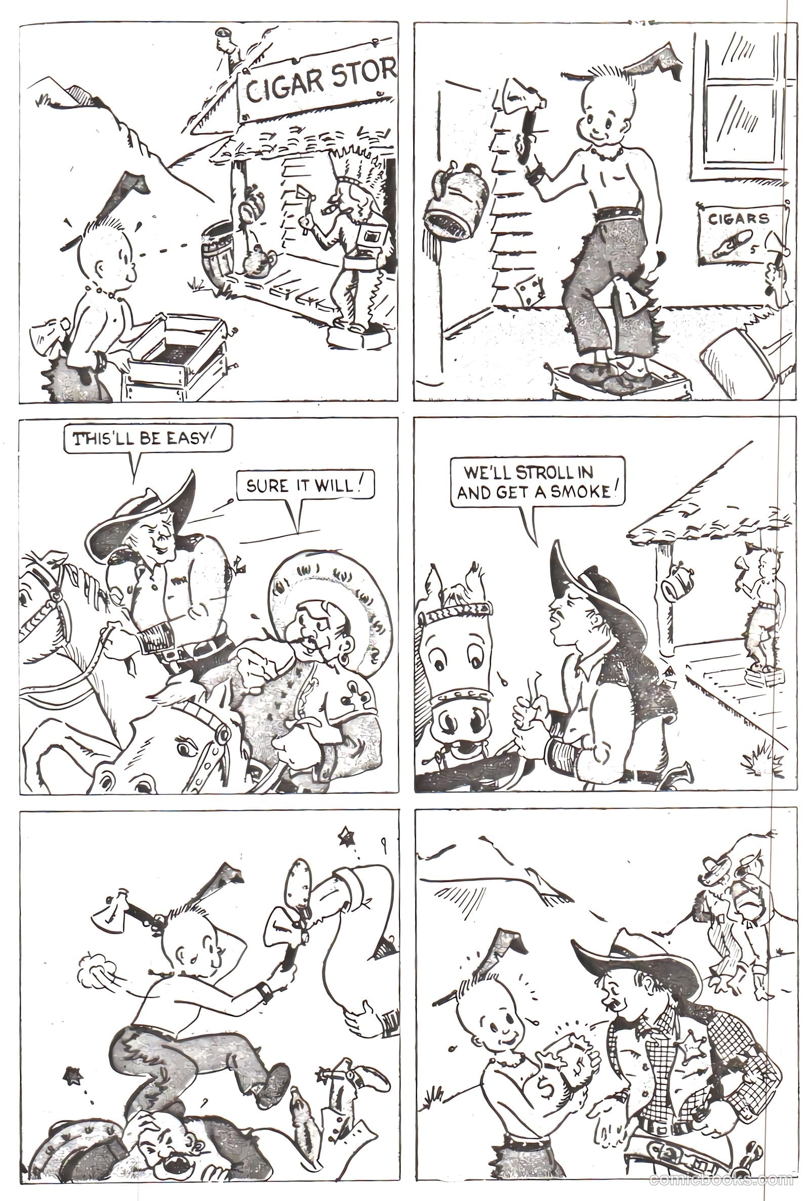 Star Ranger Funnies #5 (1939) — page 34 of 53