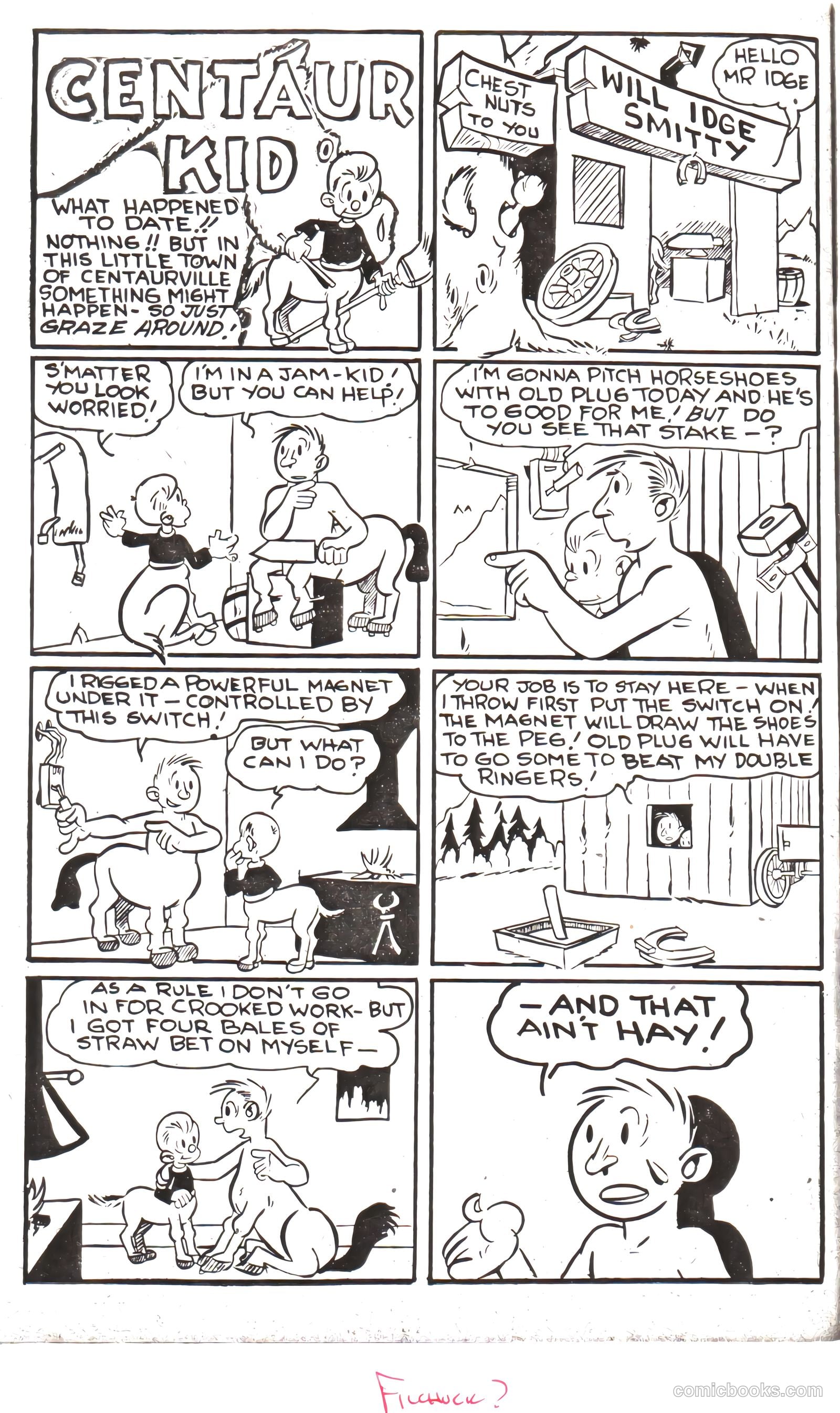 Star Ranger Funnies #5 (1939) — page 47 of 53