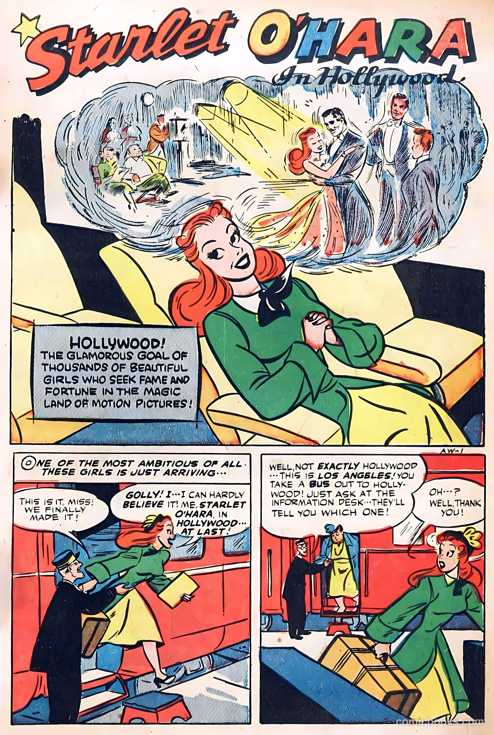 Starlet O'Hara in Hollywood #1 (1948) — page 3 of 52